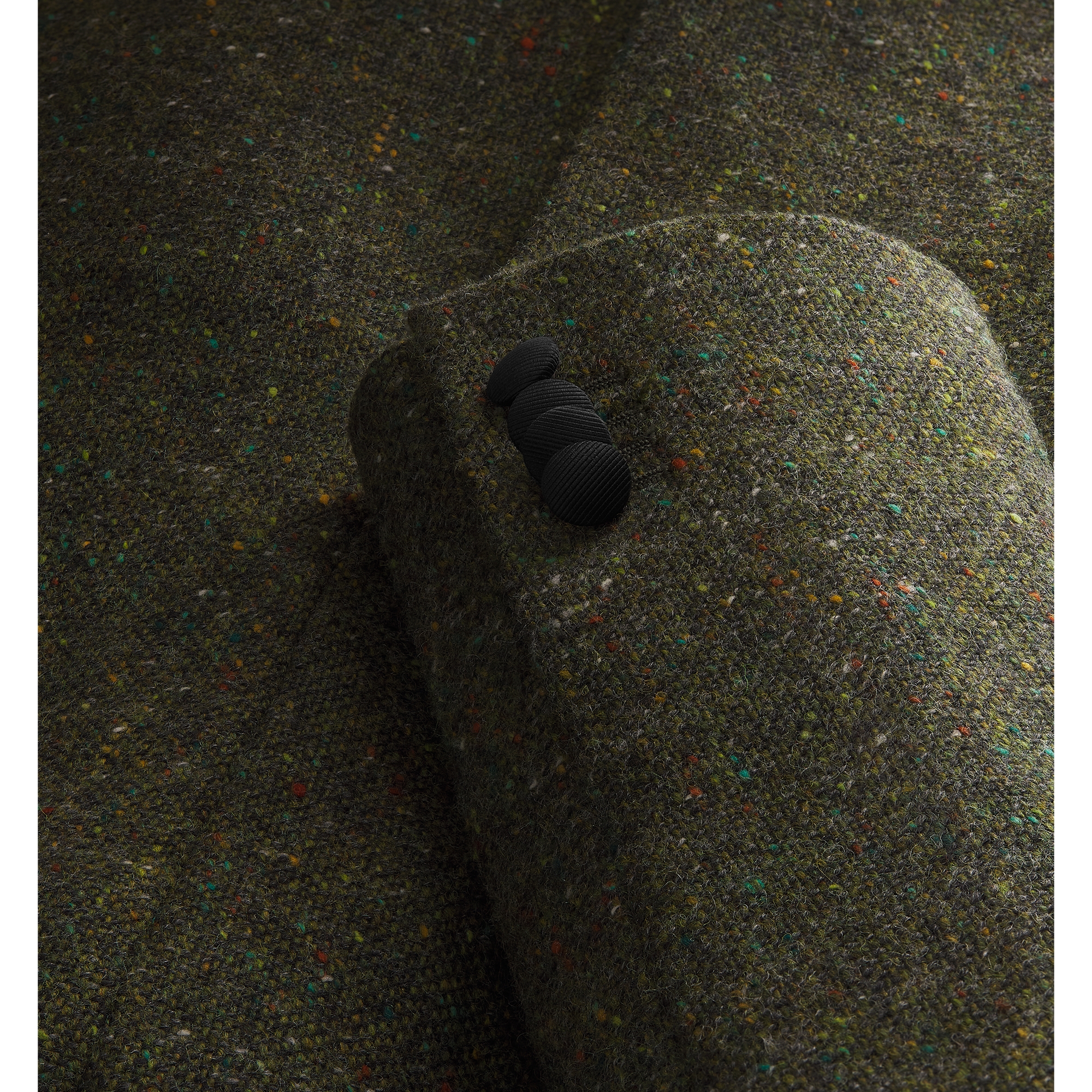 Bar Jacket Green Virgin Wool Tweed E10