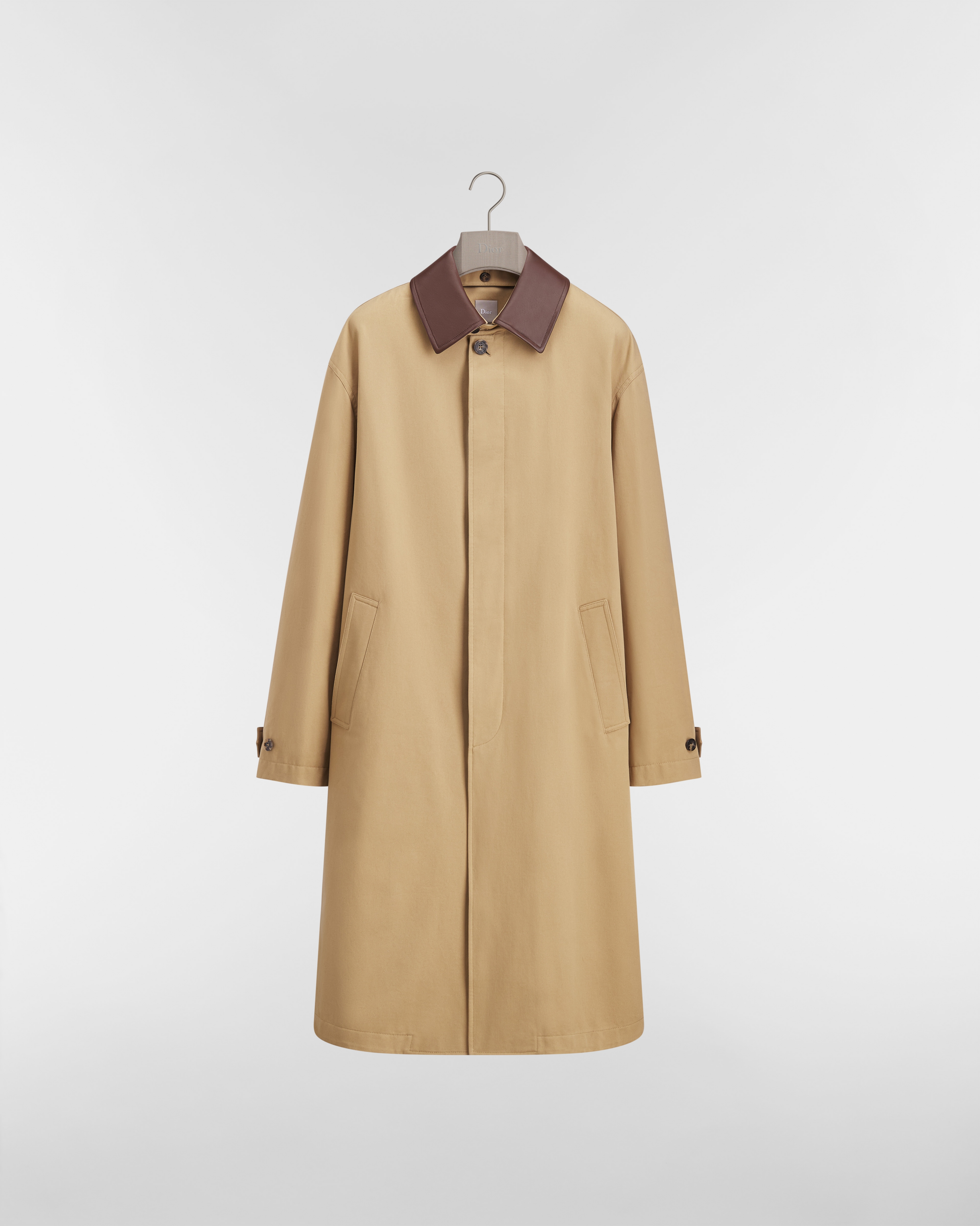 Classic Coat with Dior Embroidery
