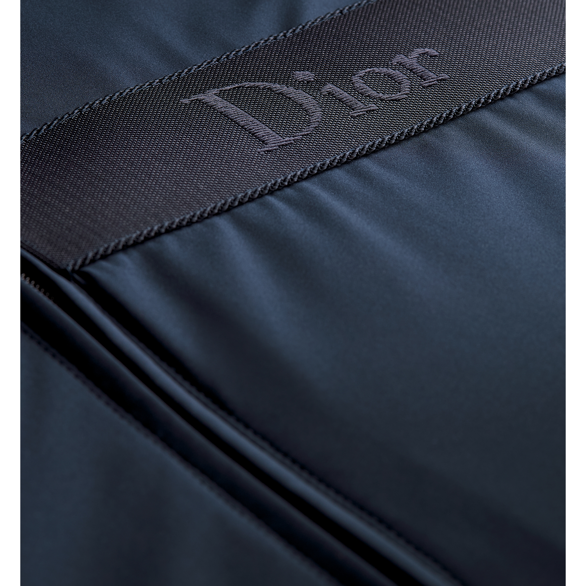 Hooded Jacket Blue Technical Fabric E09