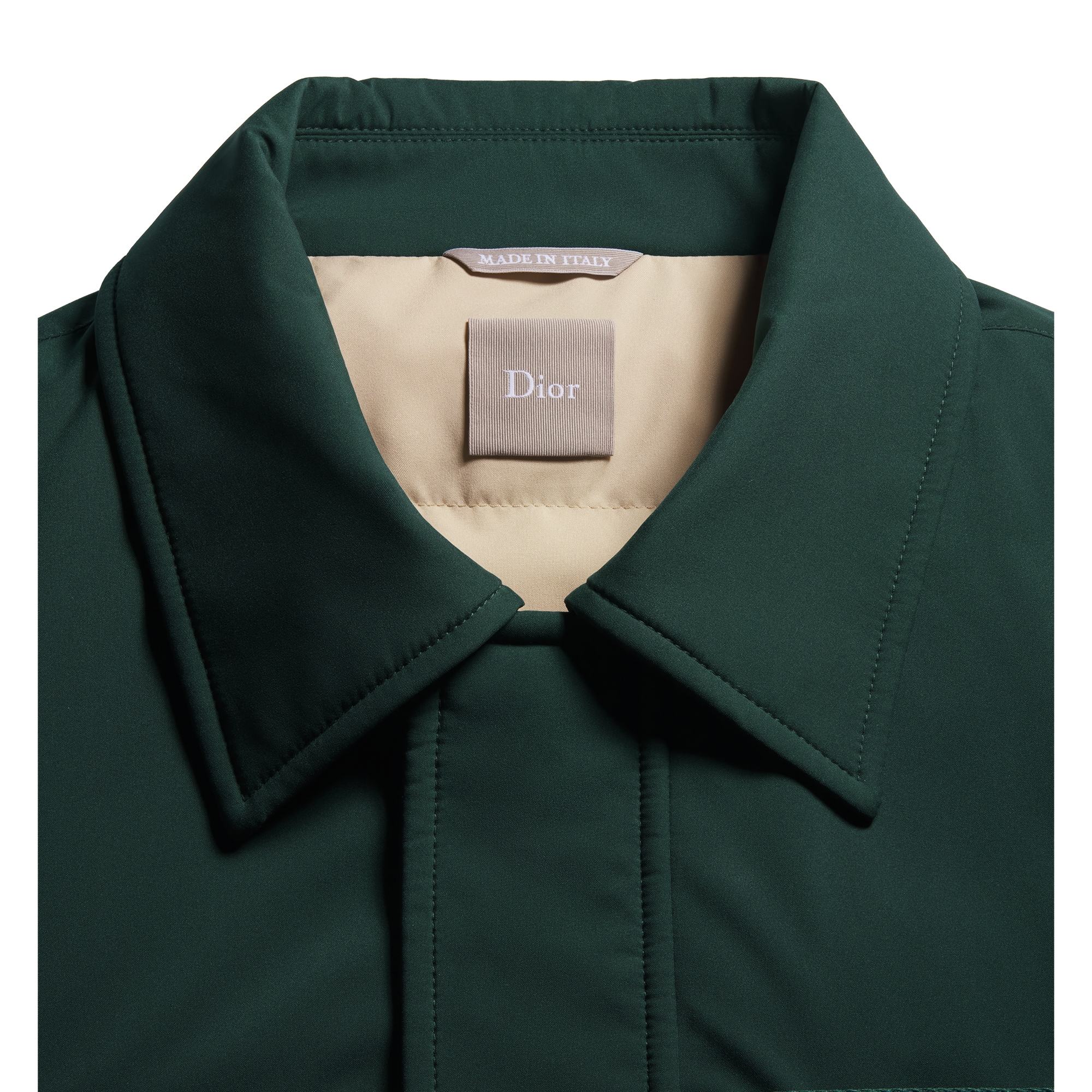 Jacket Green Technical Fabric E09