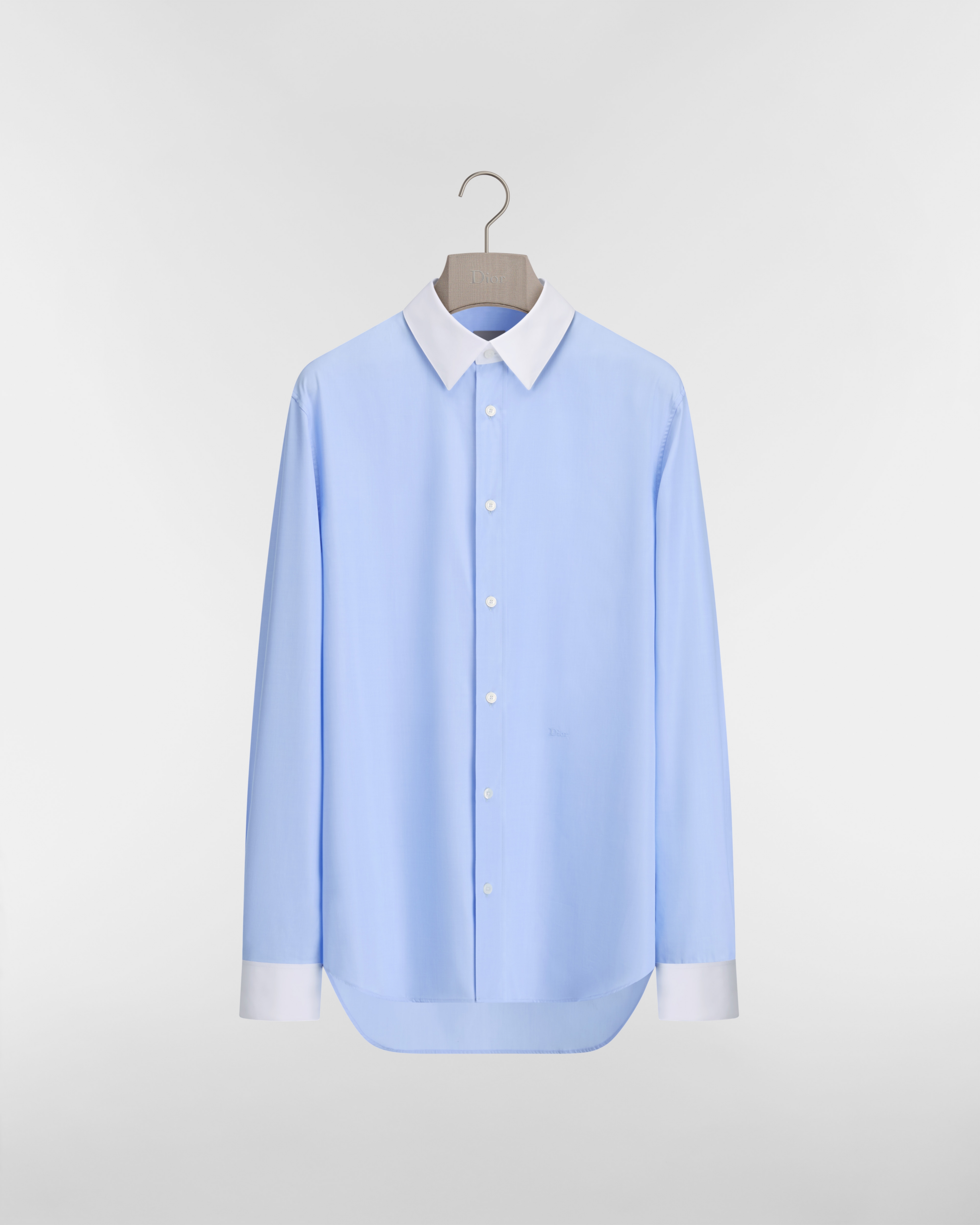 Shirt with Dior Embroidery