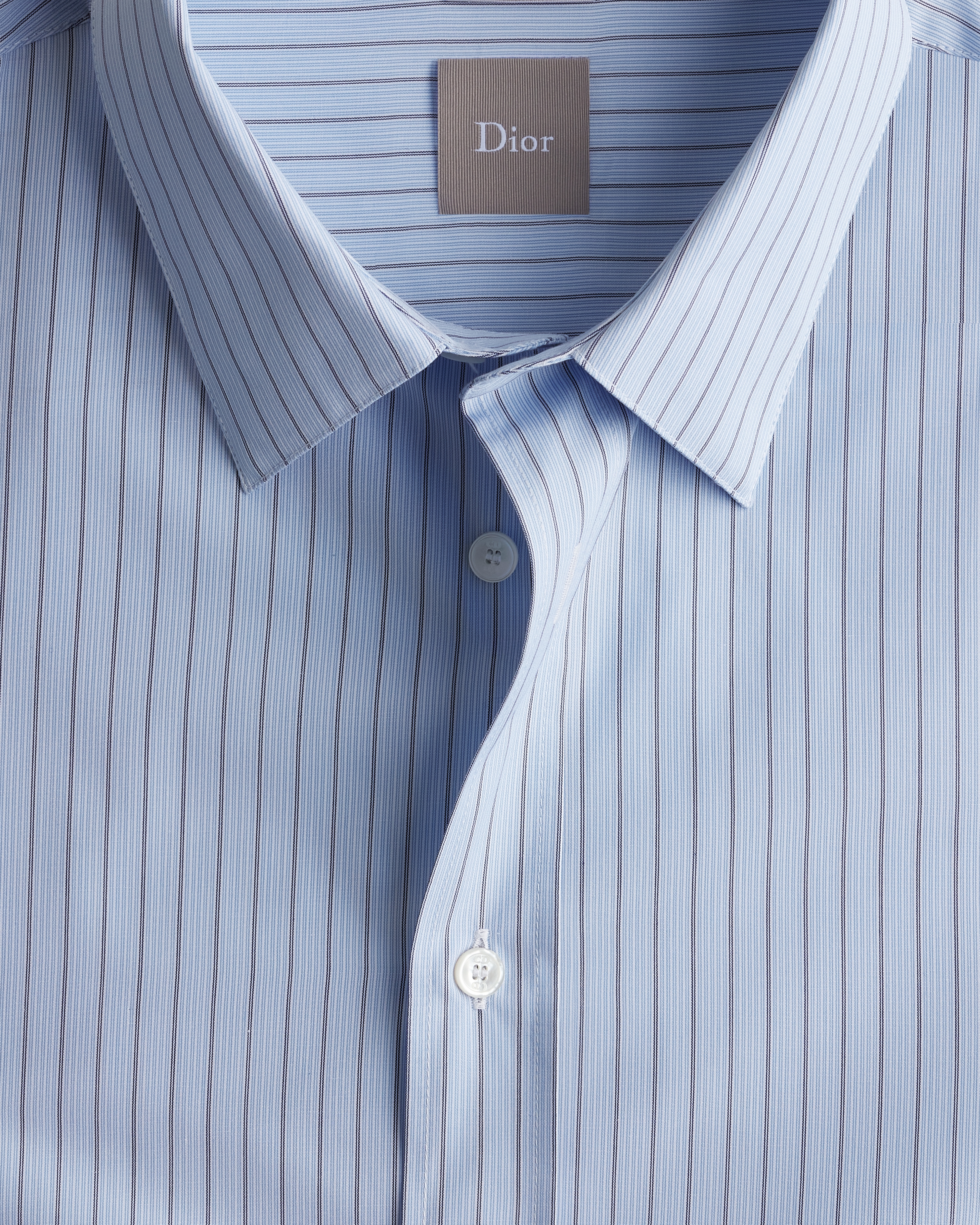 Shirt with Dior Embroidery