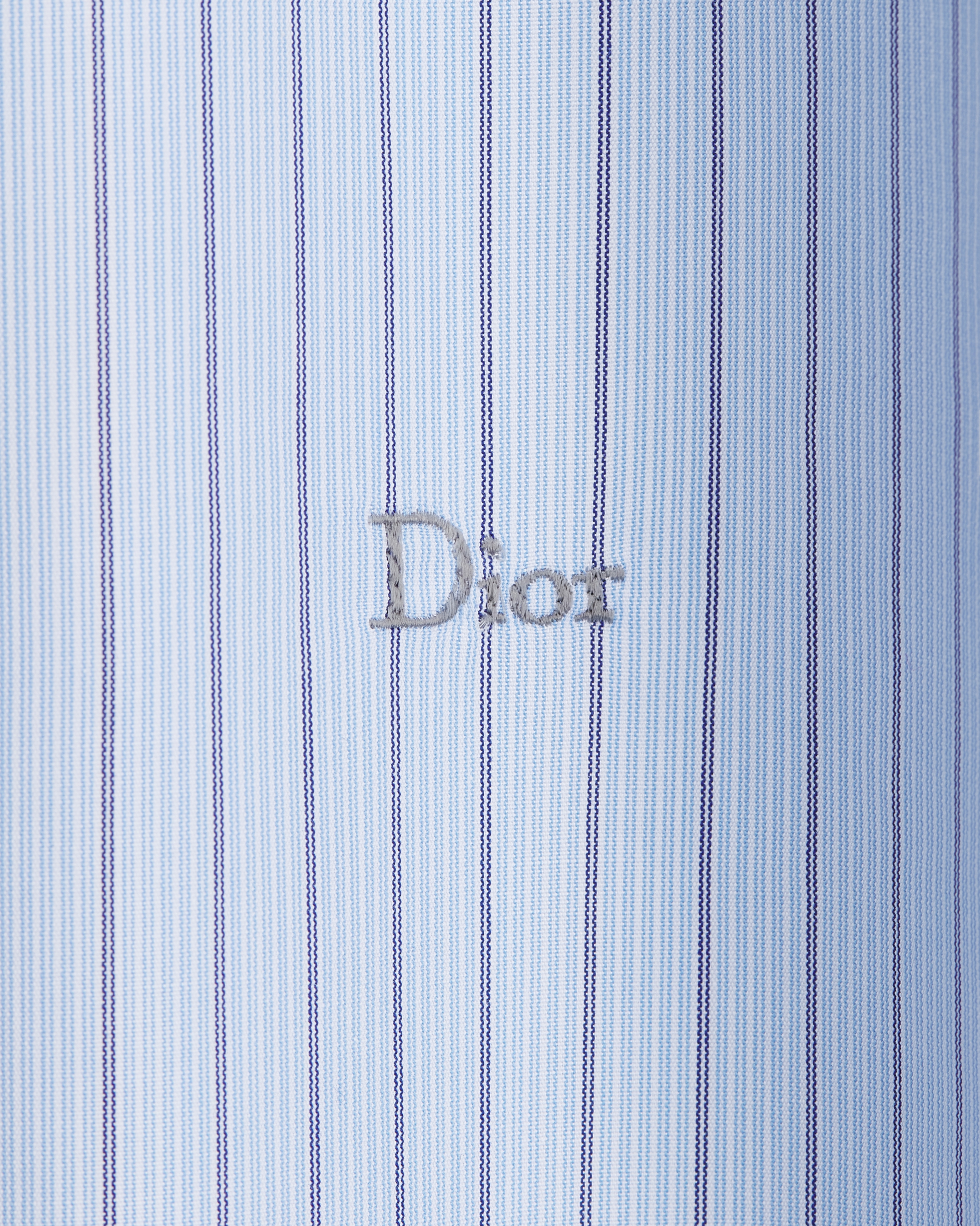 Shirt with Dior Embroidery