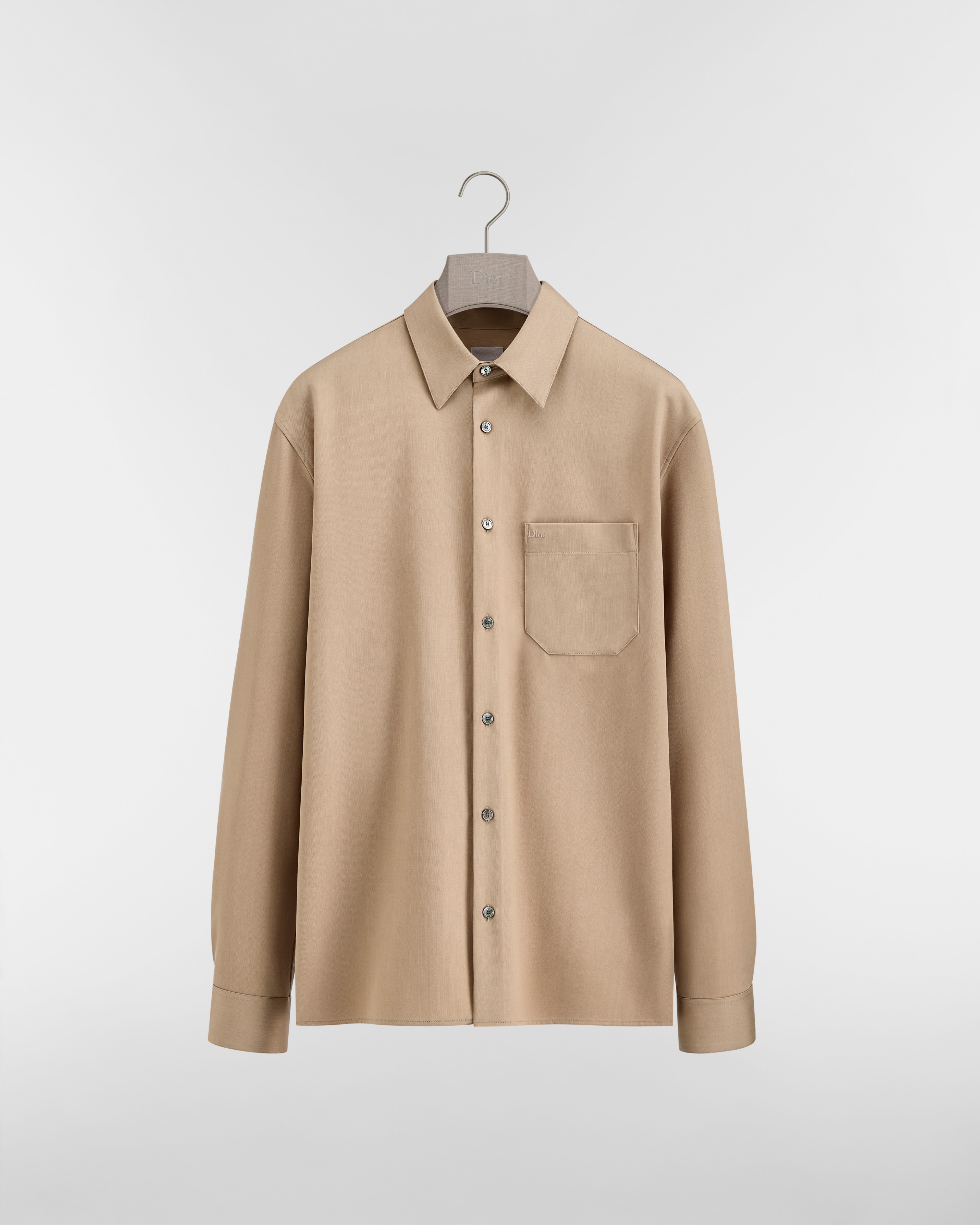 Shirt with Dior Embroidery