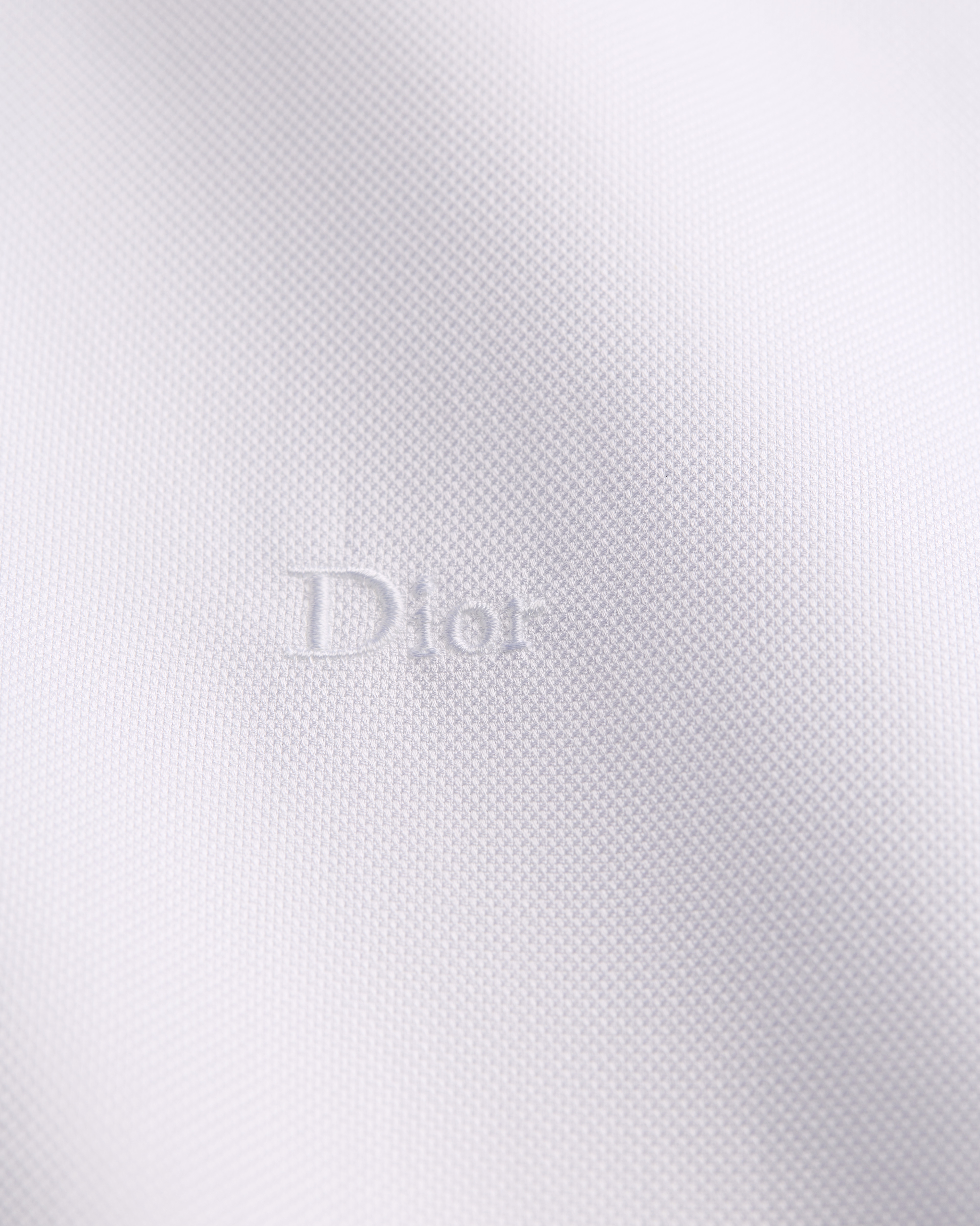 Shirt with Dior Embroidery