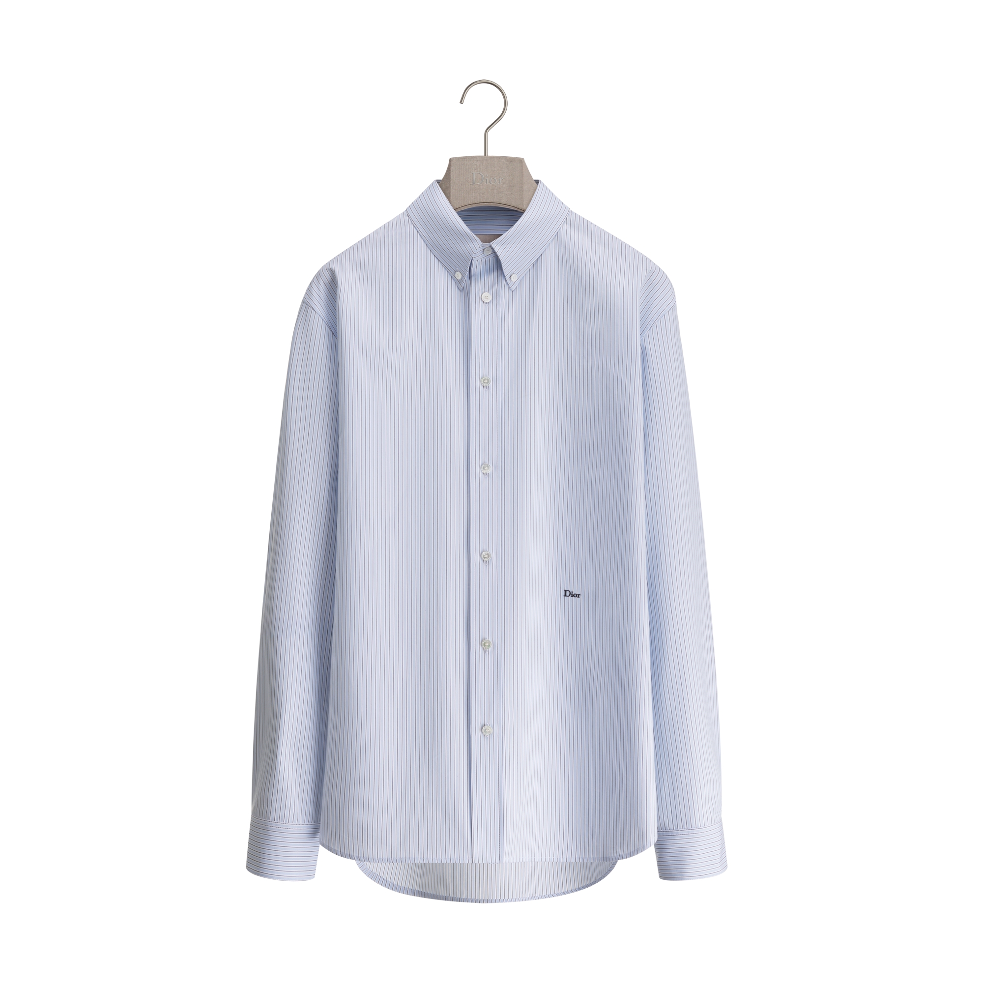 Zipped Hooded Sweatshirt, Comfortable Fit Gray Suede Lambskin | DIOR ID