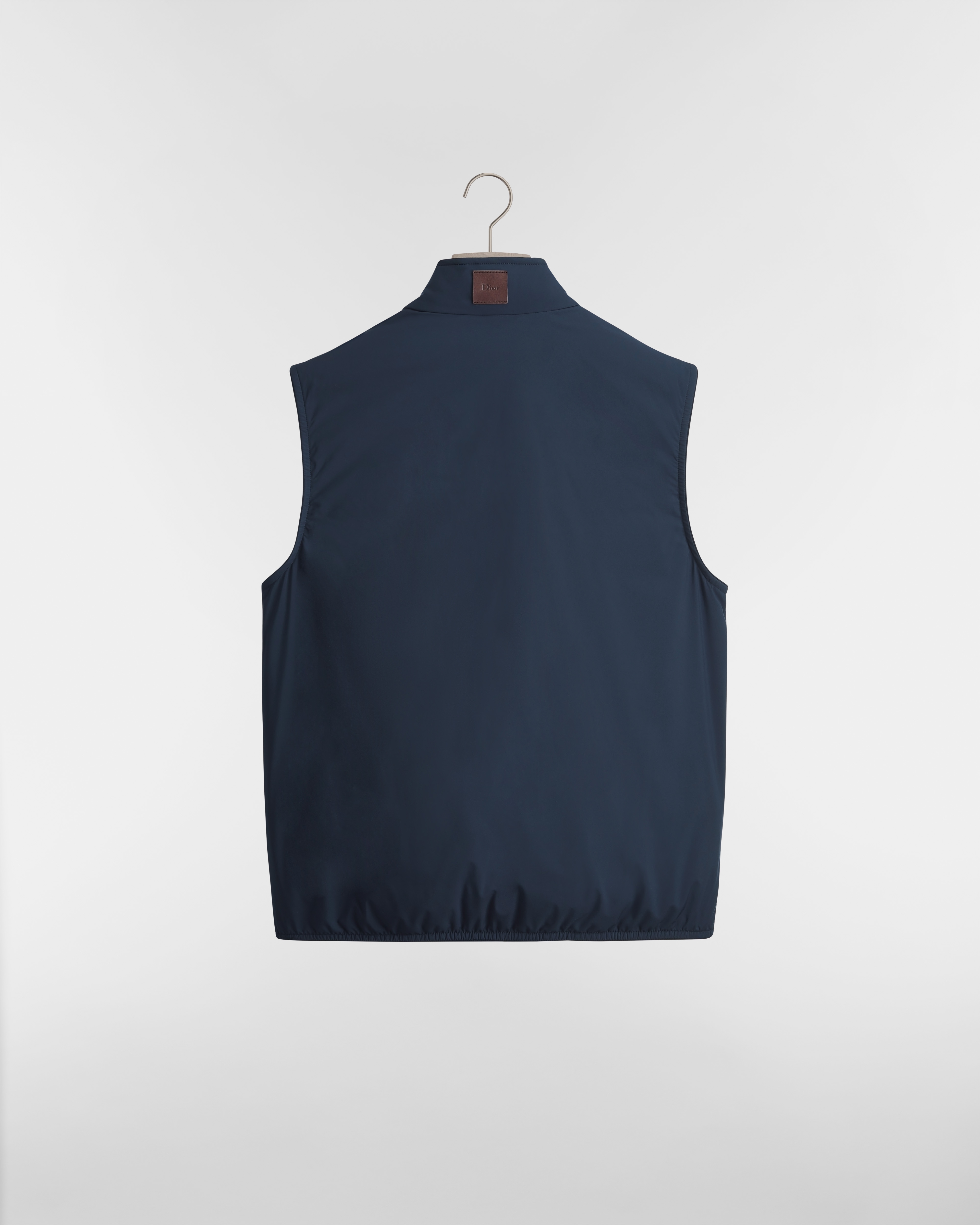 羽絨背心 藍色科技布料 E08