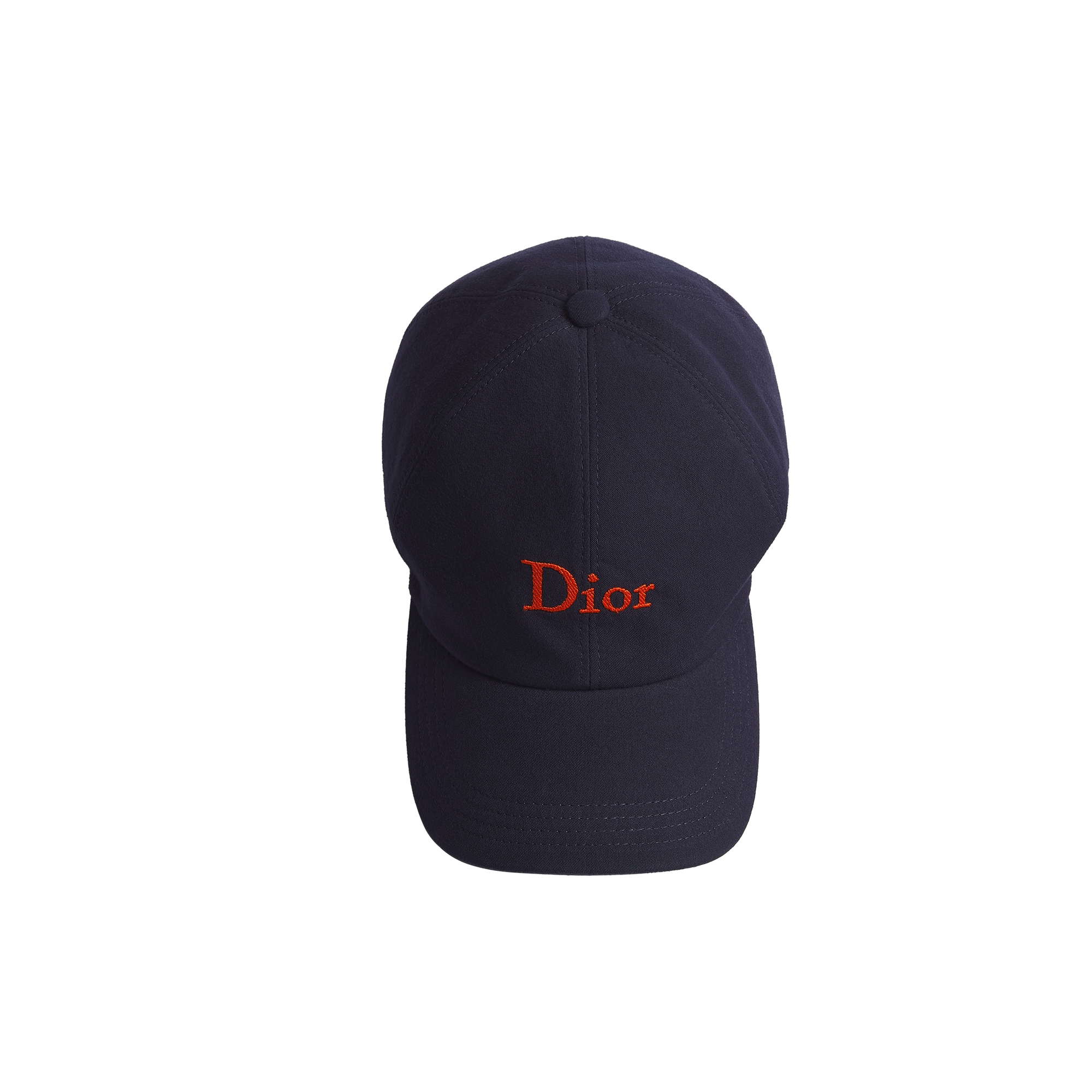 Dior Cap Deep Blue Cotton Canvas E06