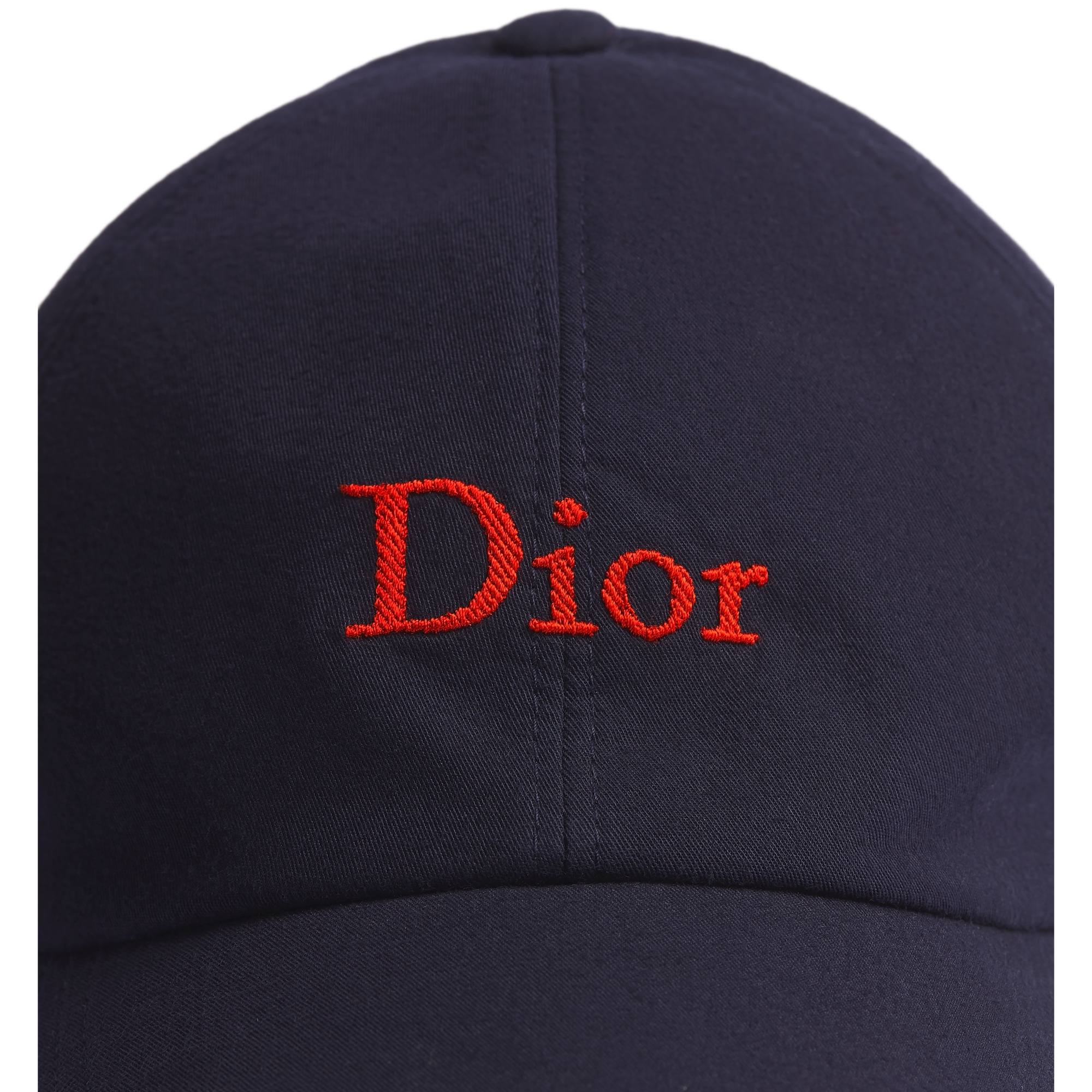 Dior Cap Deep Blue Cotton Canvas E09
