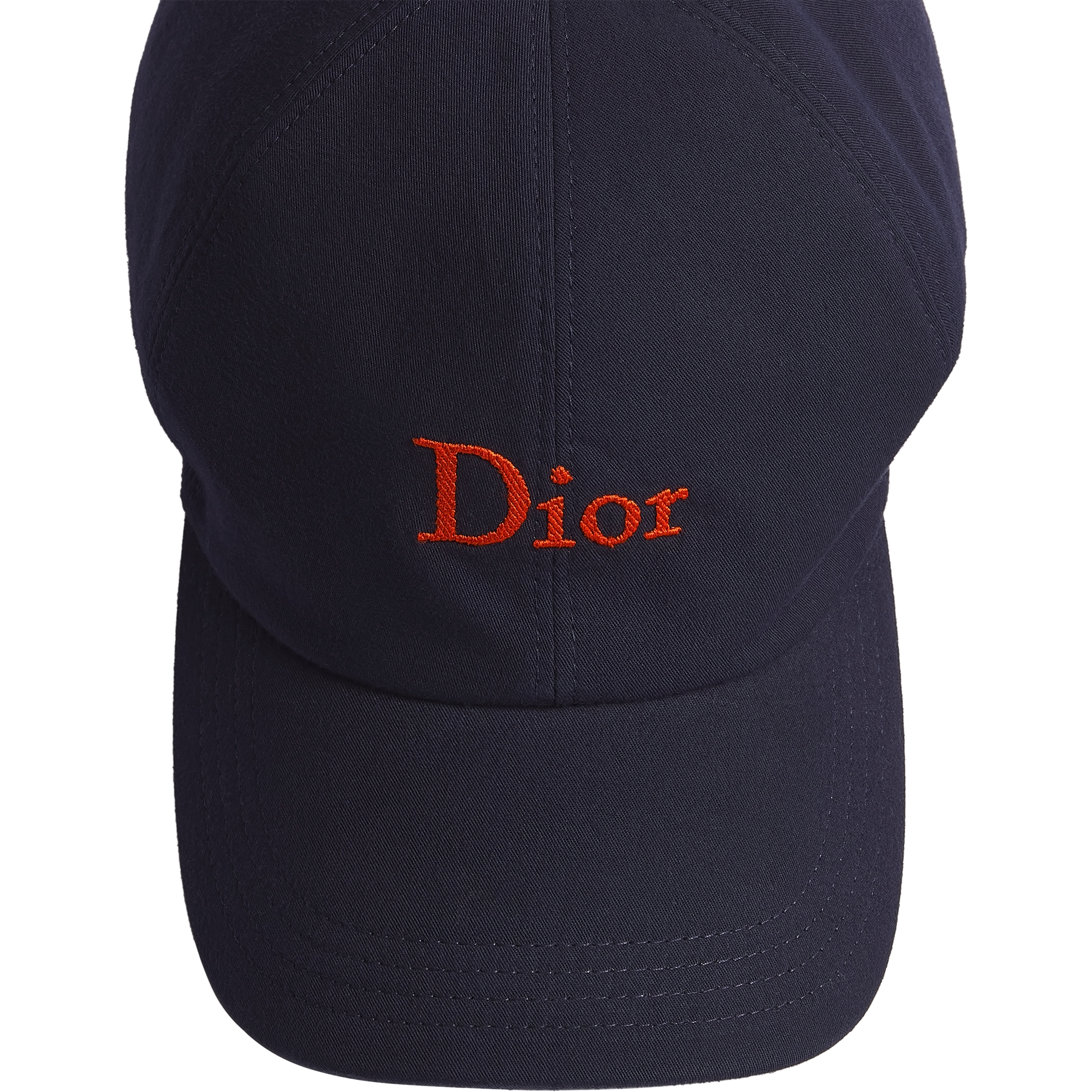 Dior Cap Deep Blue Cotton Canvas E10