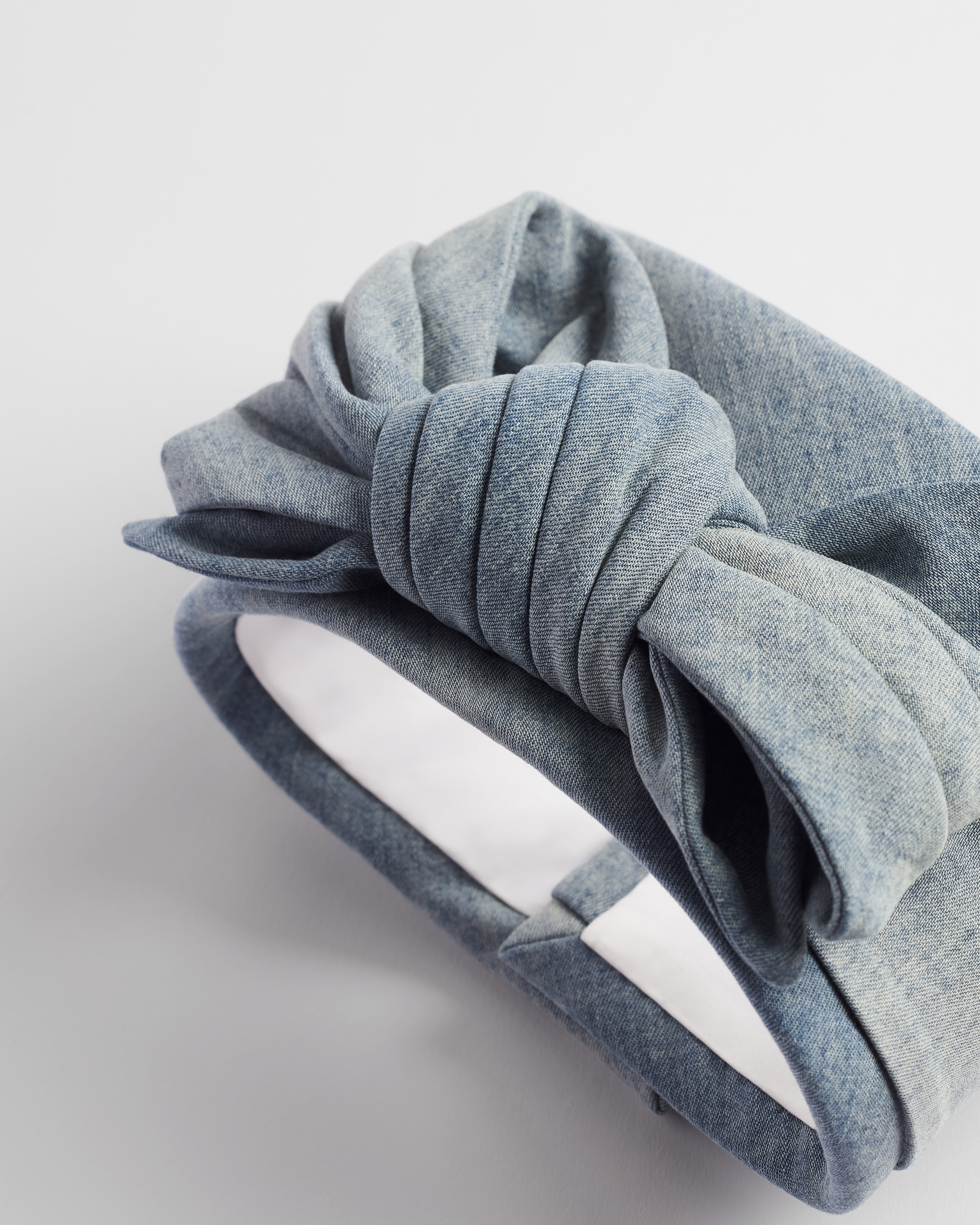 Neckband Blue Stonewashed Cotton Denim E09