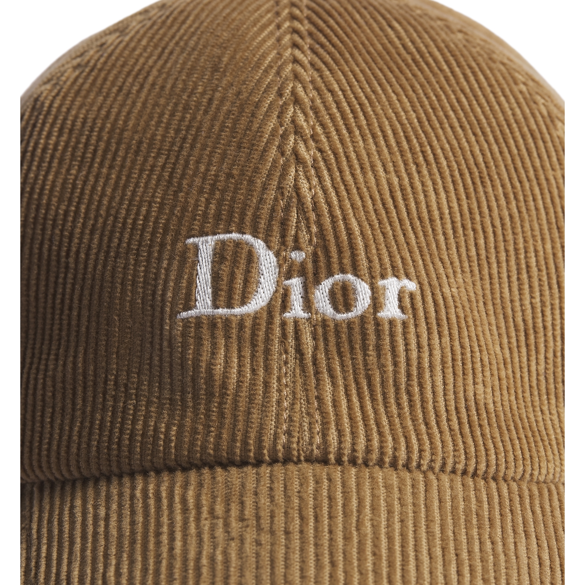 Dior Cap Brown Corduroy E09