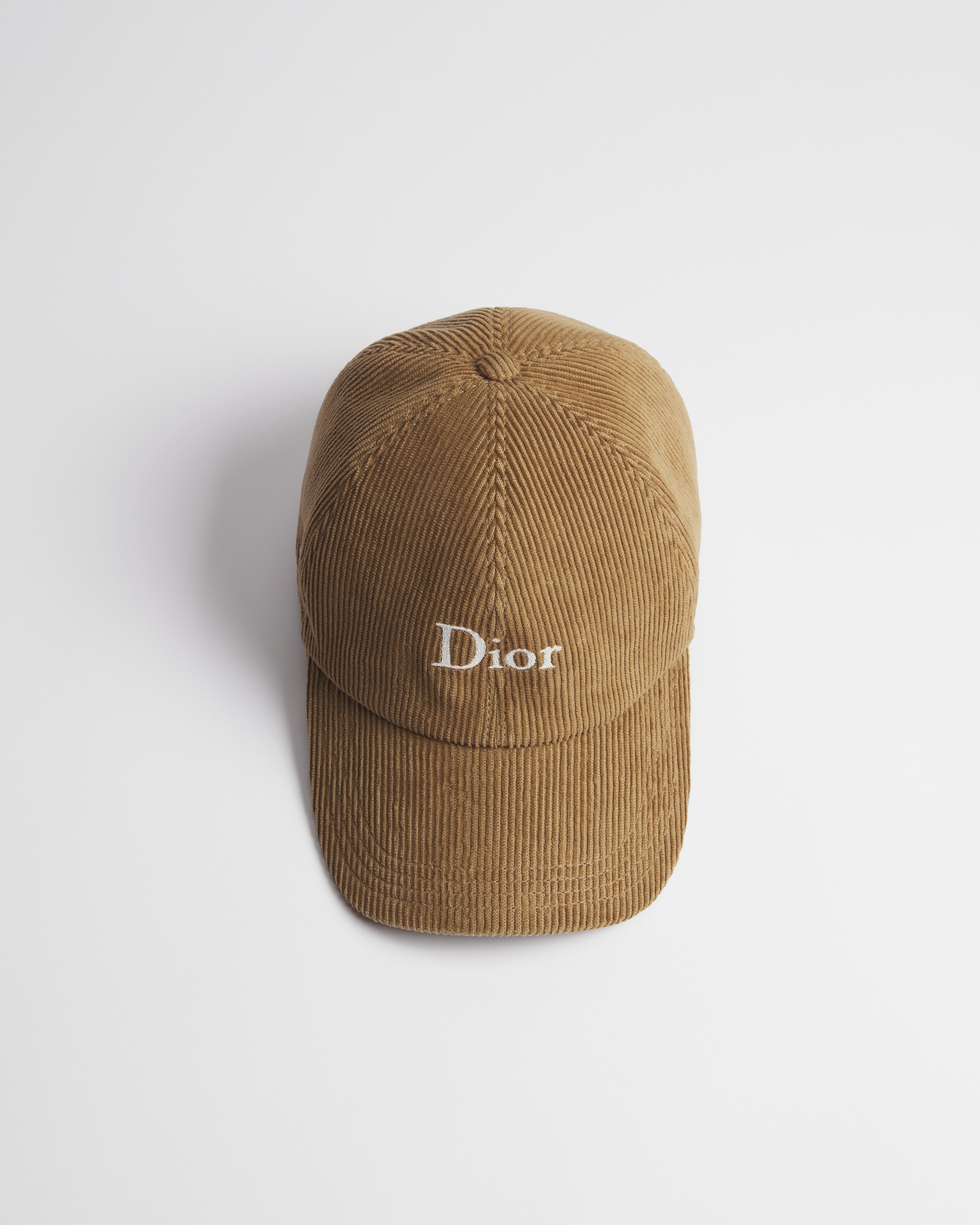 Dior Cap Brown Corduroy E06