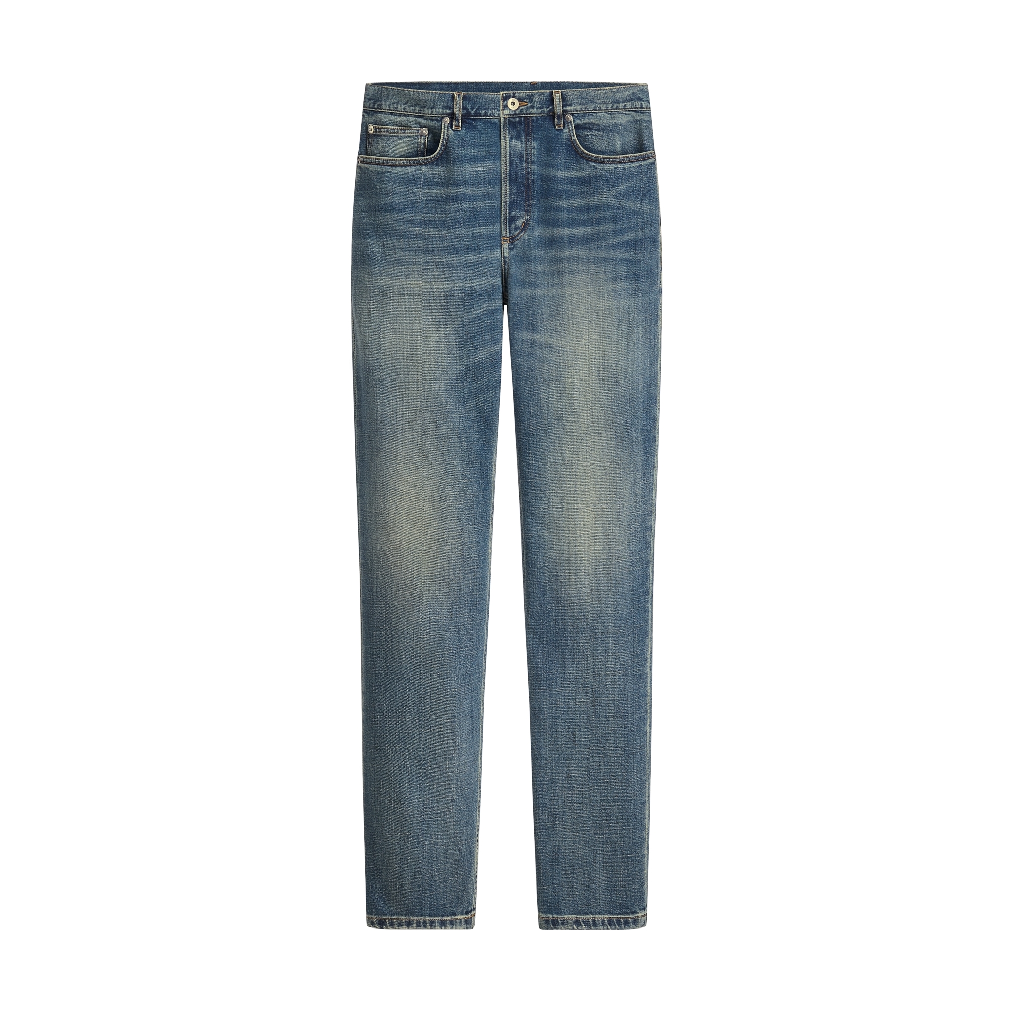 クリスチャン・ディオールChristianDior100m Slim-Fit Jeans Blue Cotton-Blend Twill | DIOR