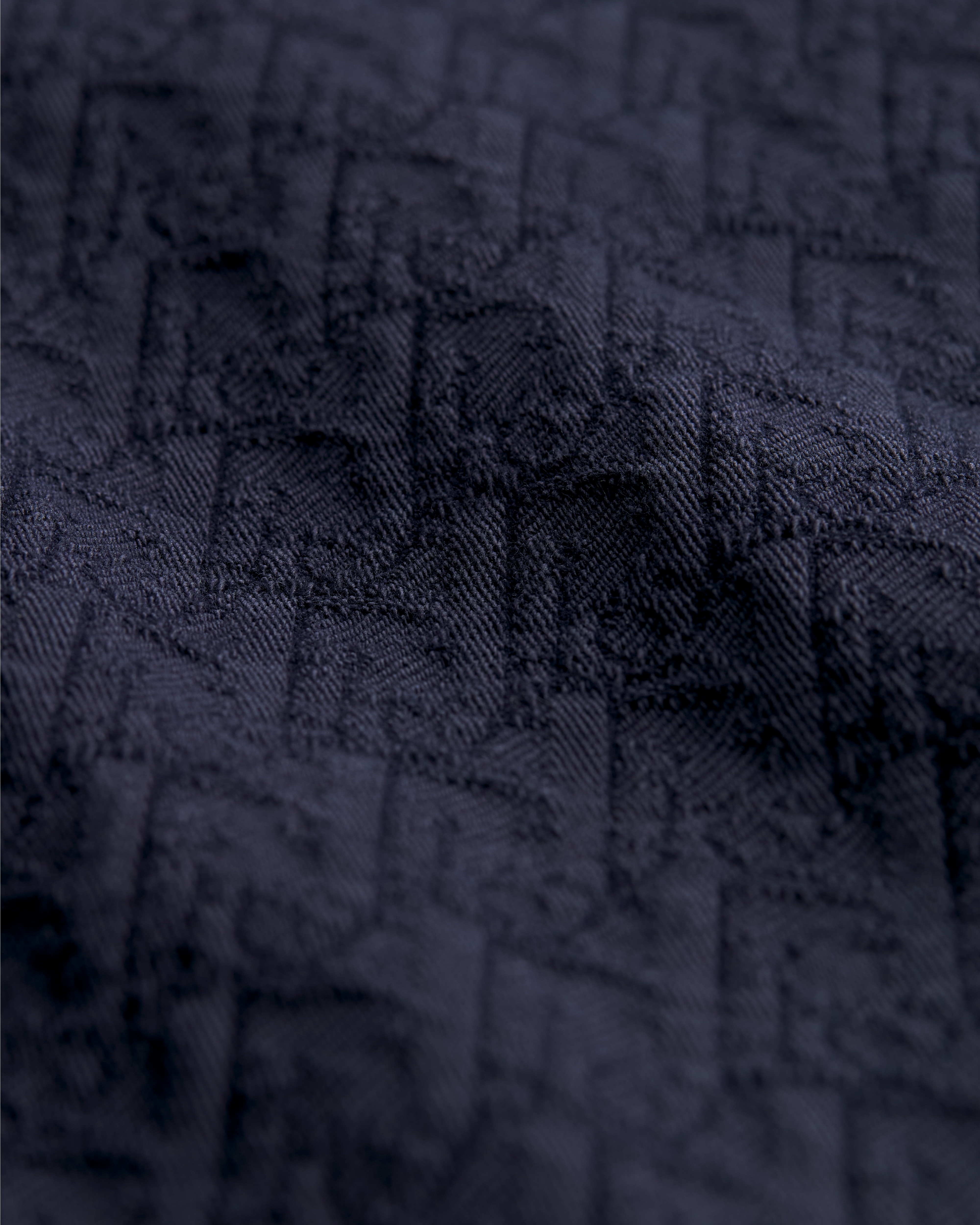 Regular-fit jeans met Dior Oblique-motief Marineblauwe katoenjacquard E09