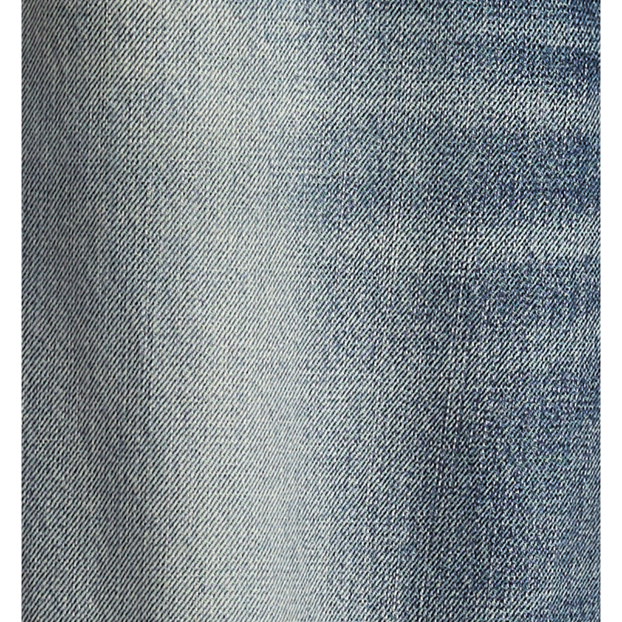 Bootcut Jeans Blue Cotton Twill E10