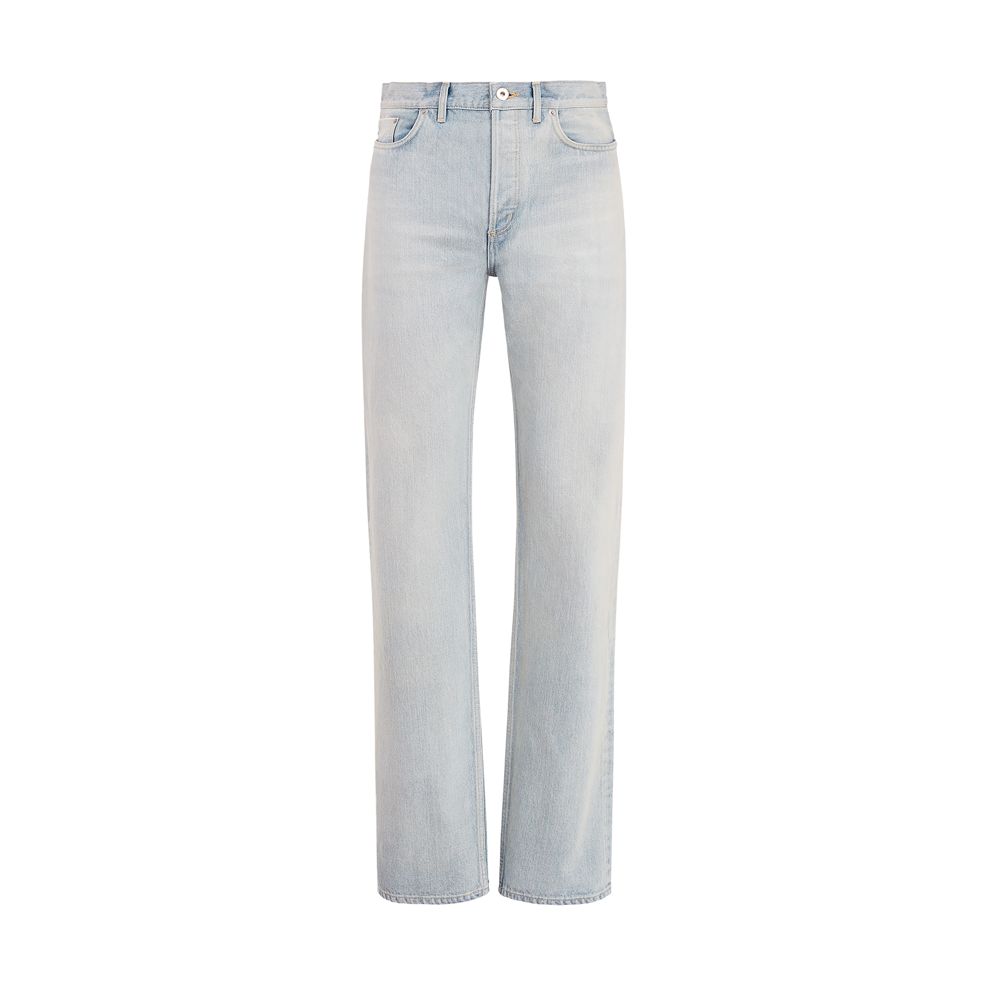 Regular Jeans Light Blue Cotton Twill E01