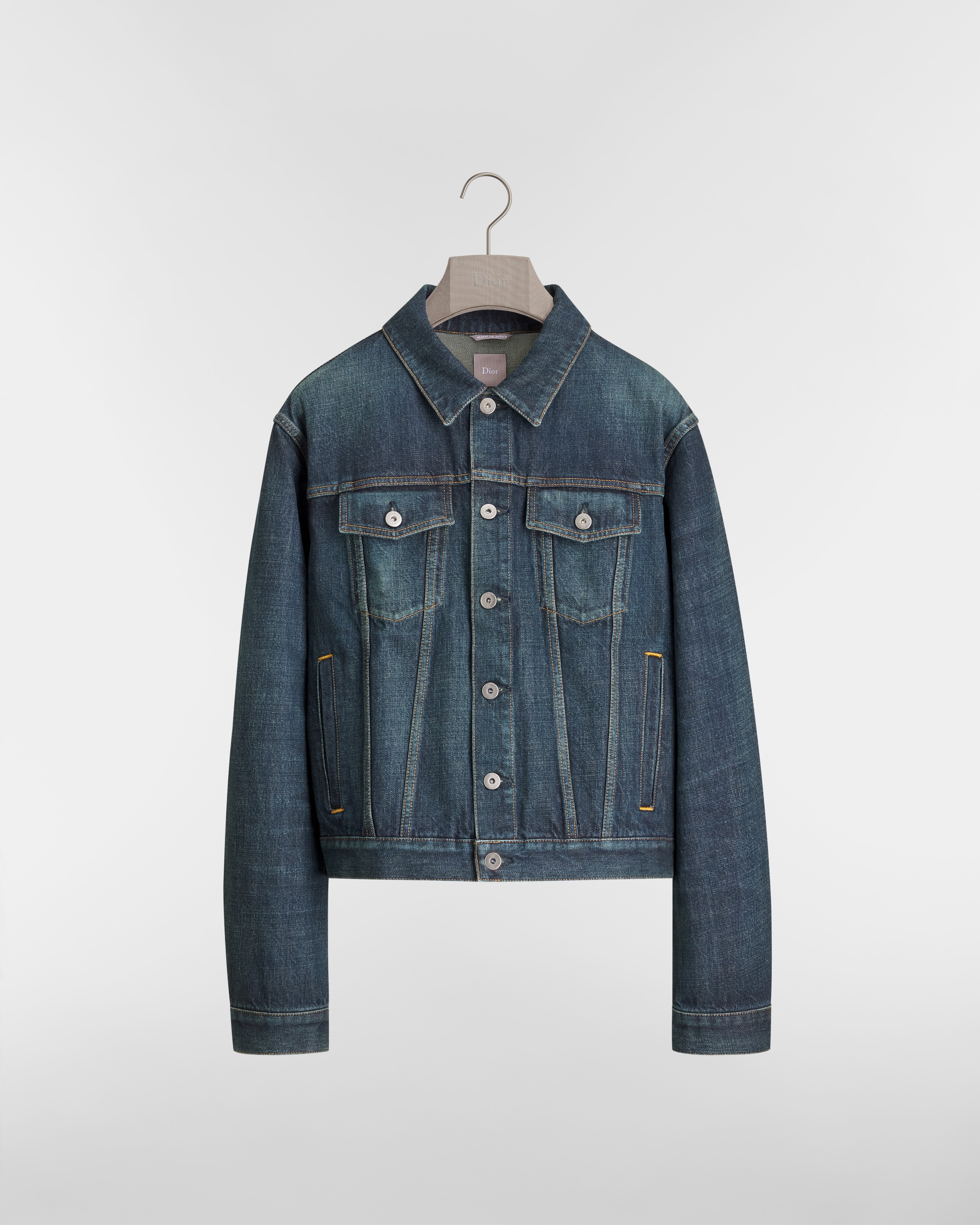 MKII Jacke Baumwolltwill in sattem Blau E01