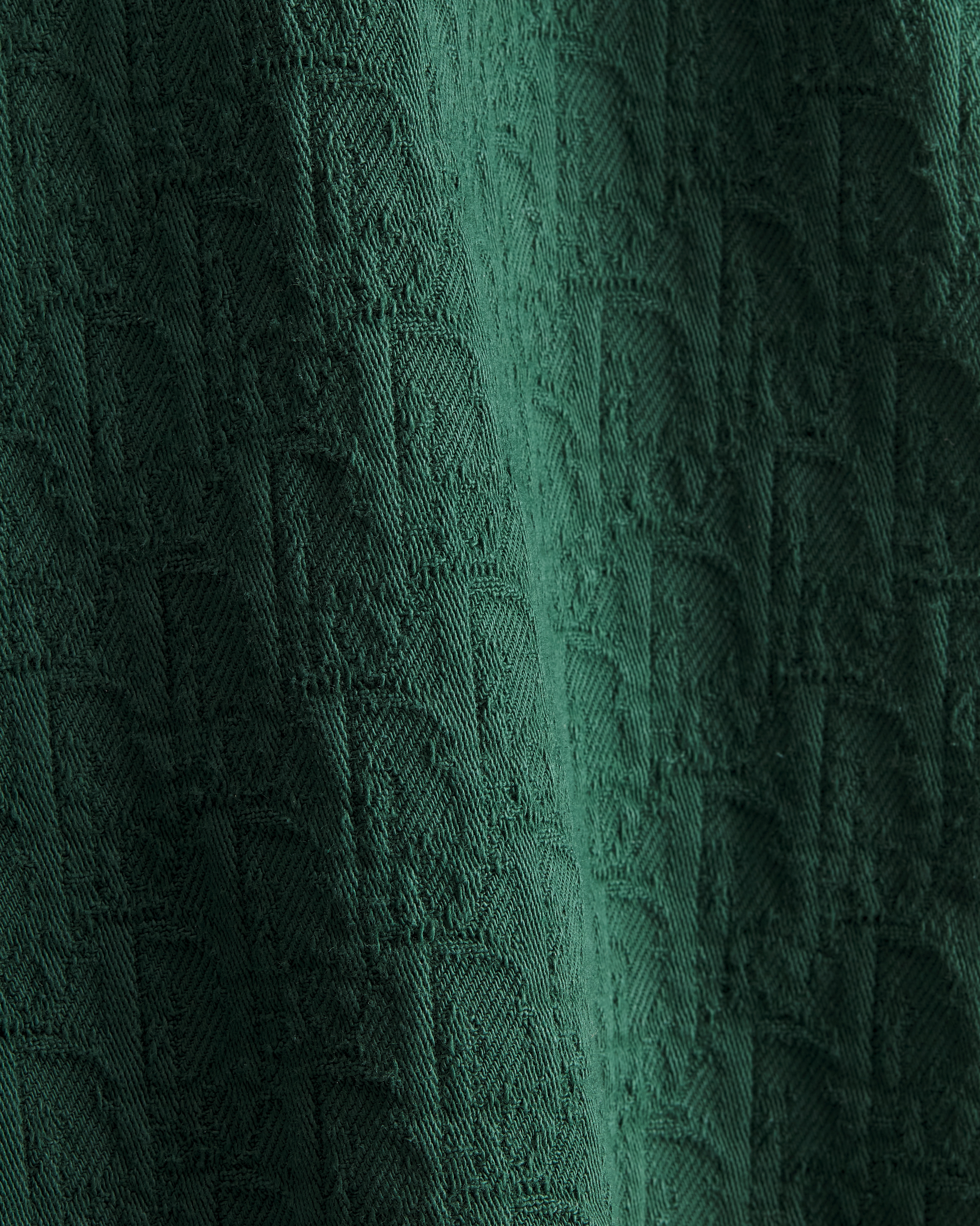 Camisa Dior Oblique Jacquard de algodón verde oscuro E10