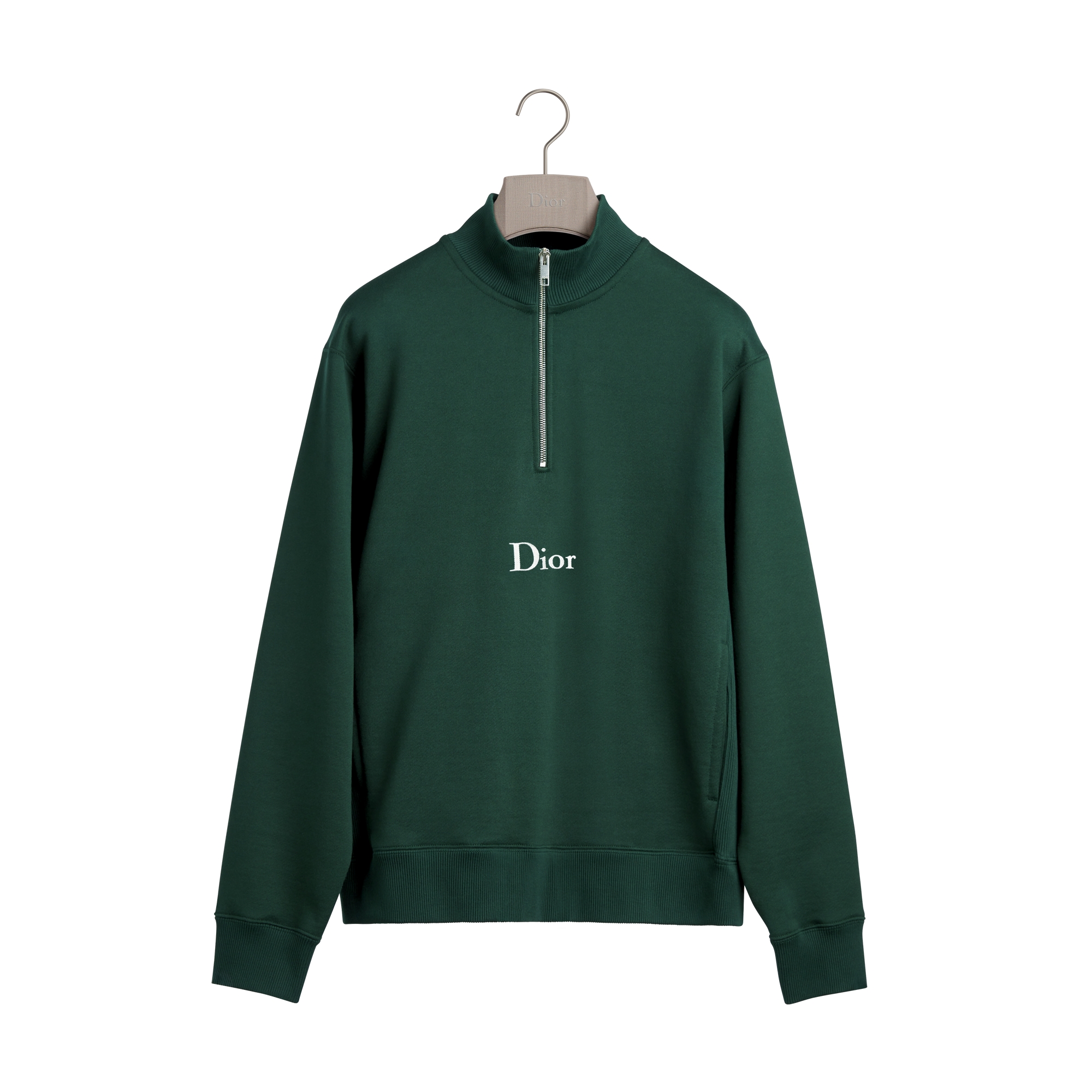  Molleton de coton vert