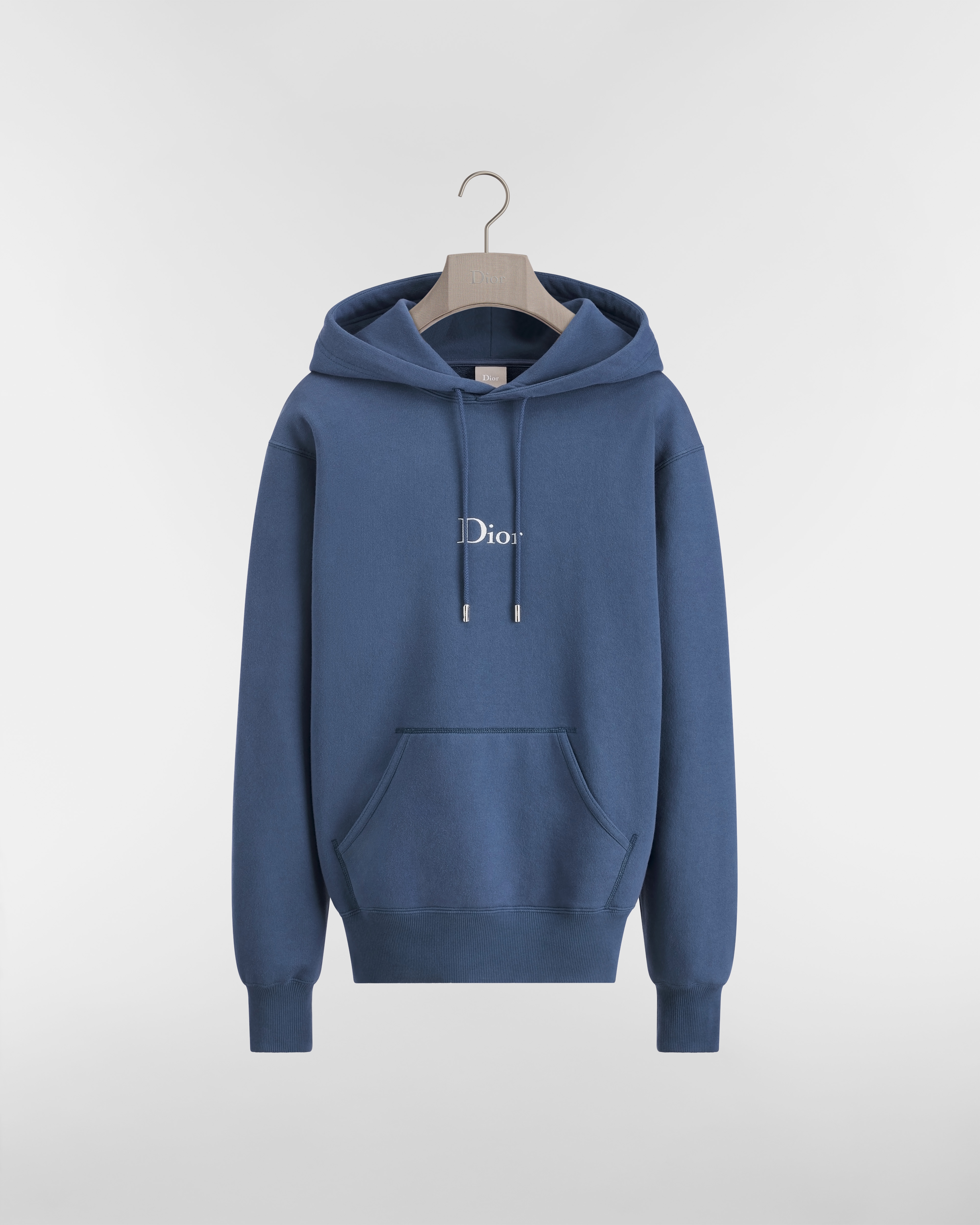 Felpa con cappuccio e ricamo Dior, vestibilità comoda