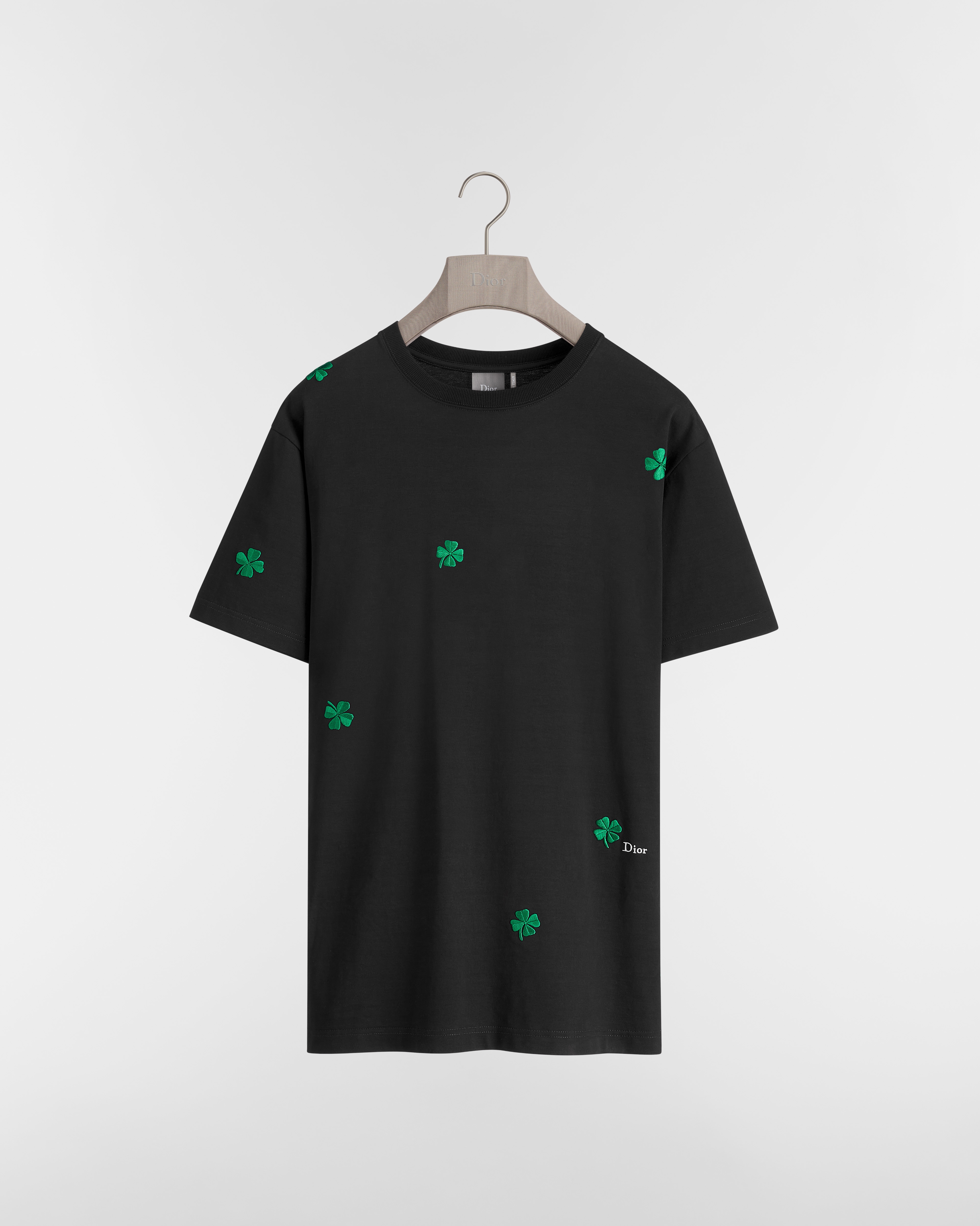 Dior Clover Tシャツ (リラックス フィット) コットンジャージー E01
