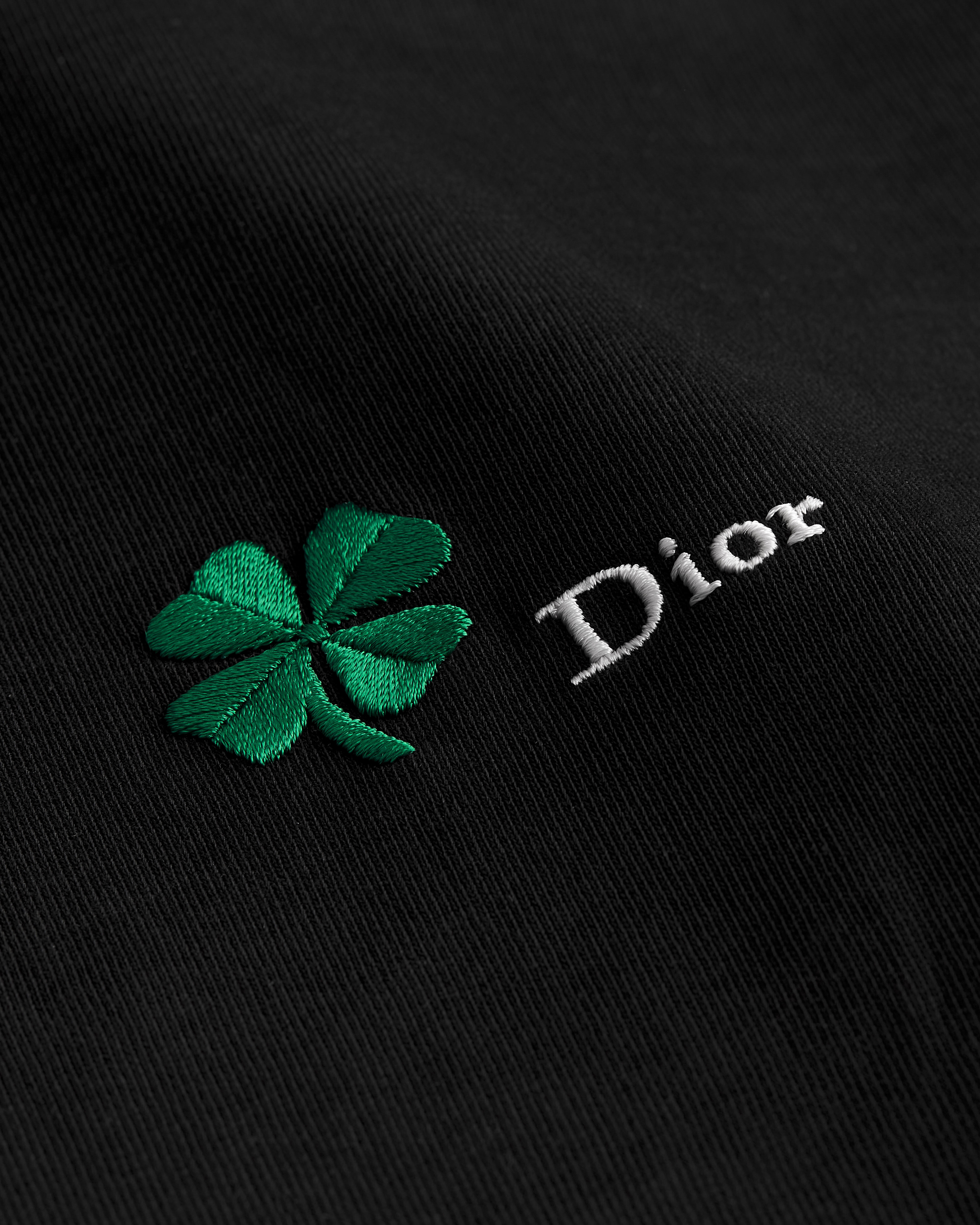 Dior Clover Tシャツ (リラックス フィット) コットンジャージー E09