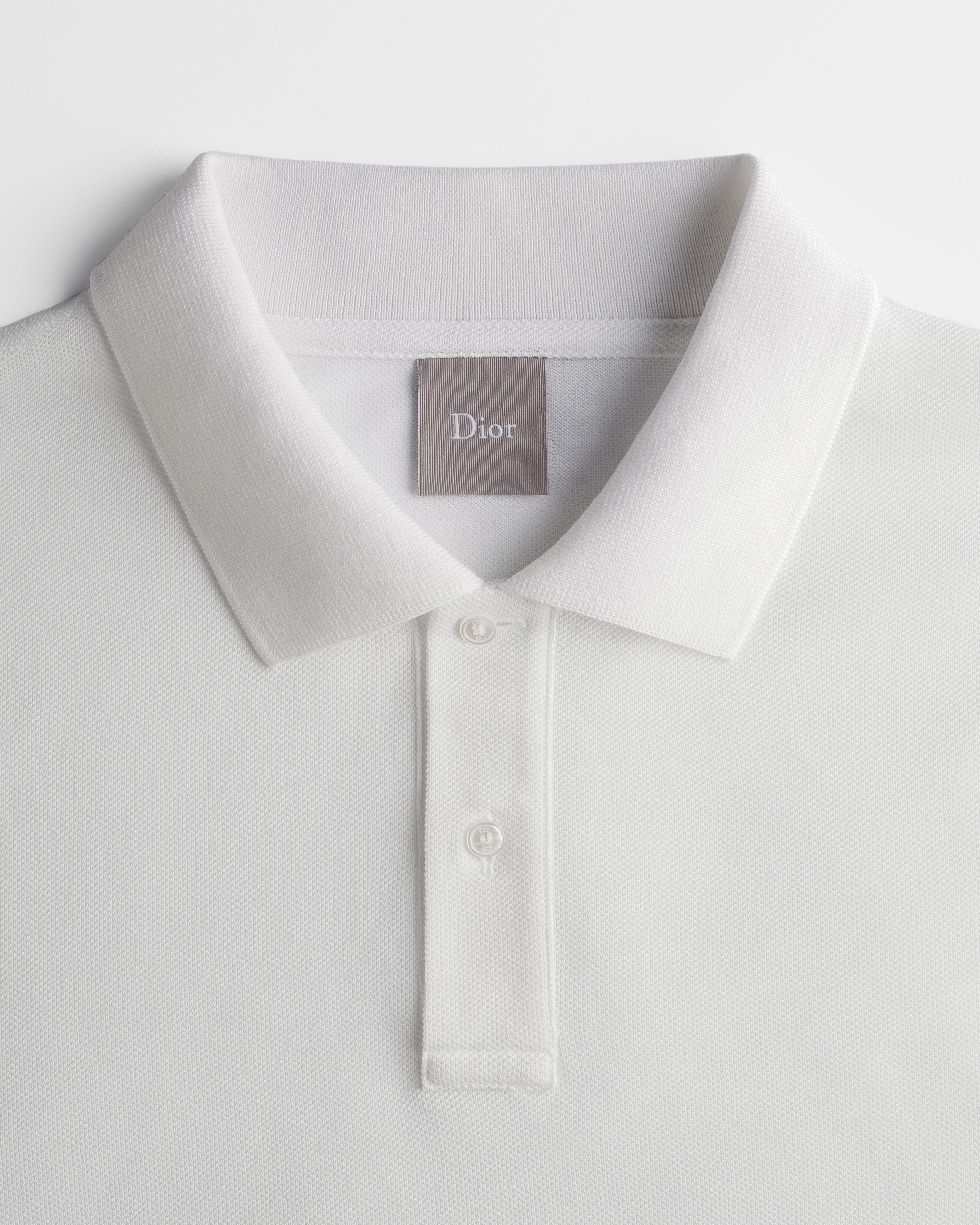 Polo Shirt with Dior Embroidery, Regular Fit
