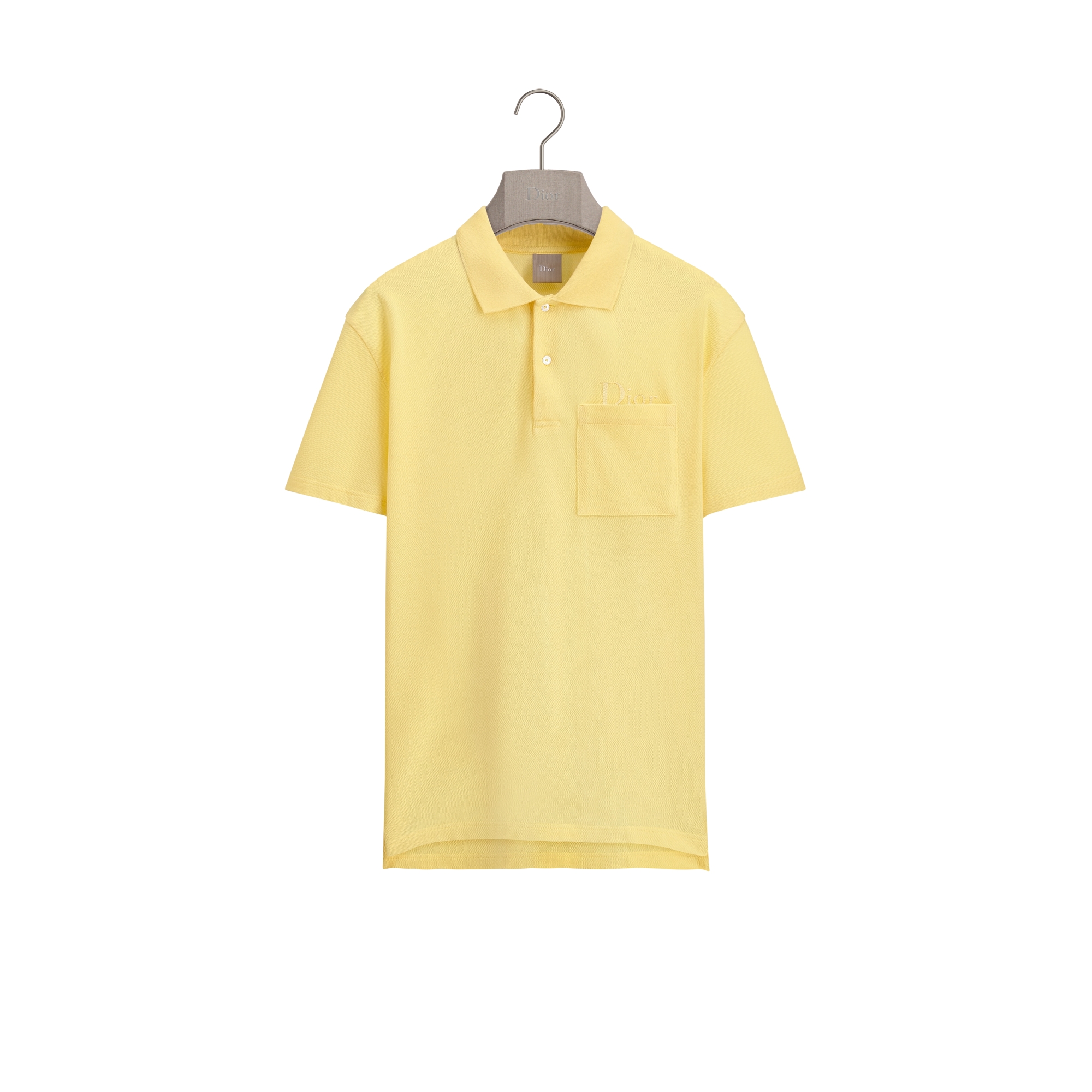  Yellow Cotton Piqué