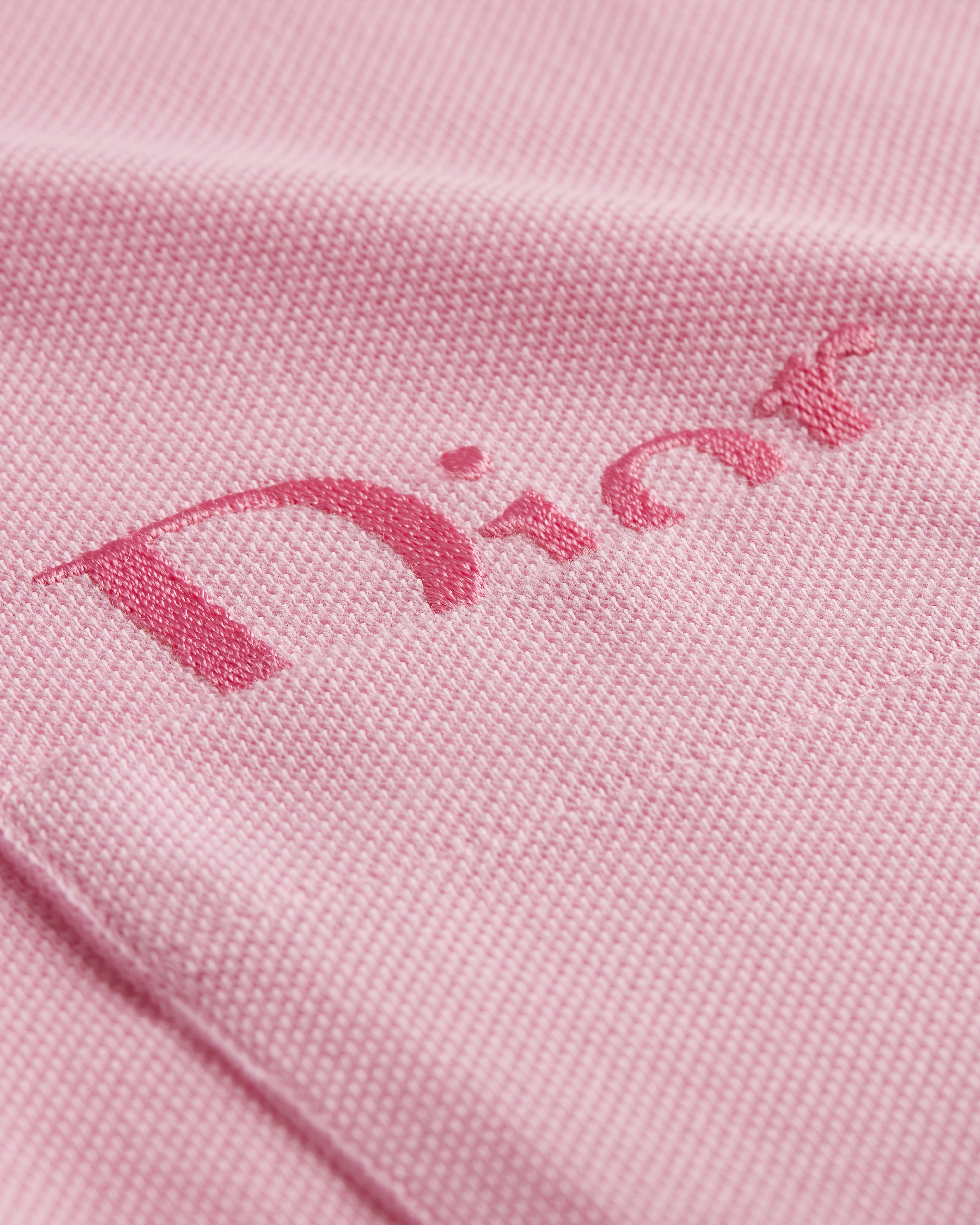 Polo 衫 淡紫色棉質網眼布 E10