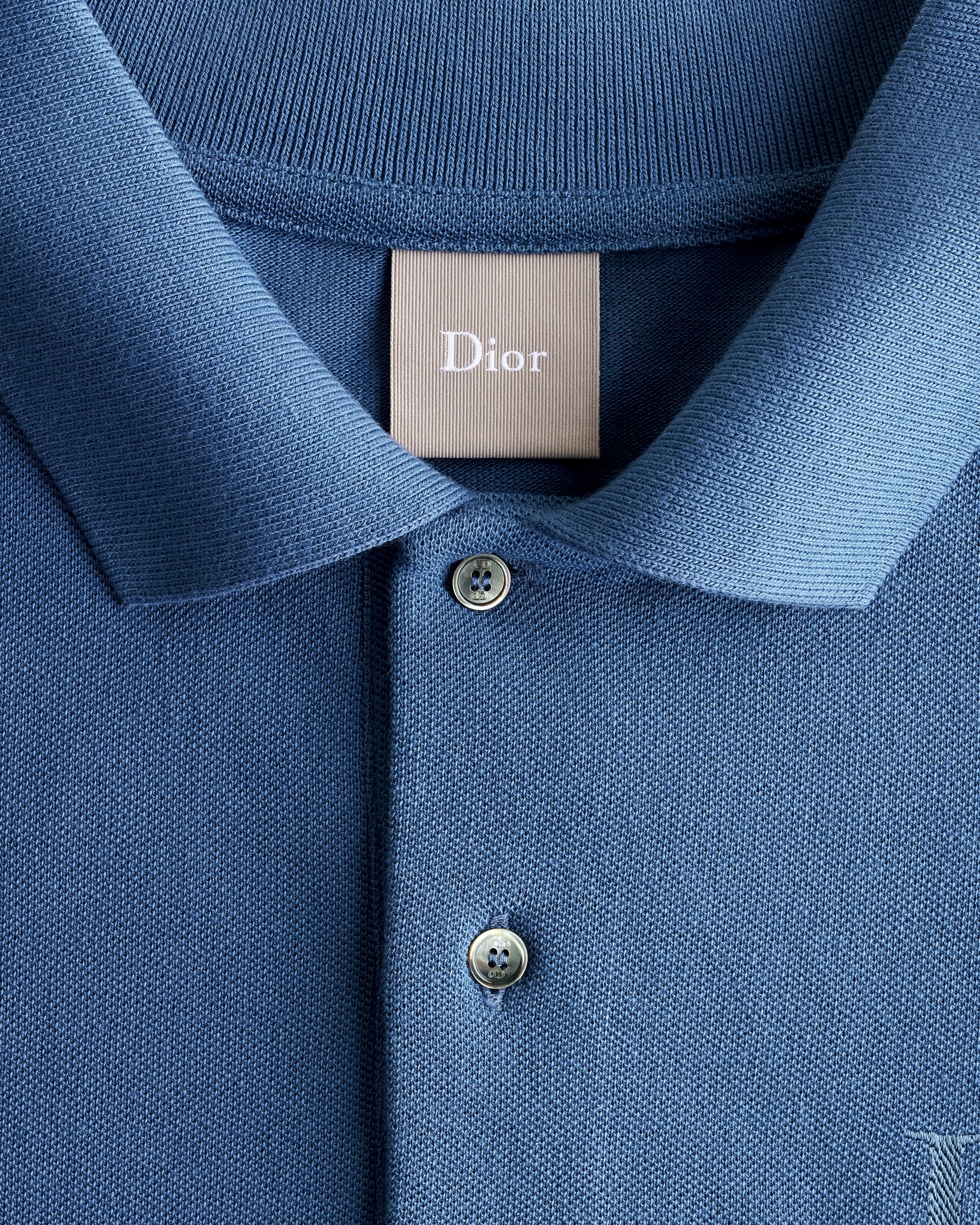 Polo Shirt with Dior Embroidery, Relaxed Fit
