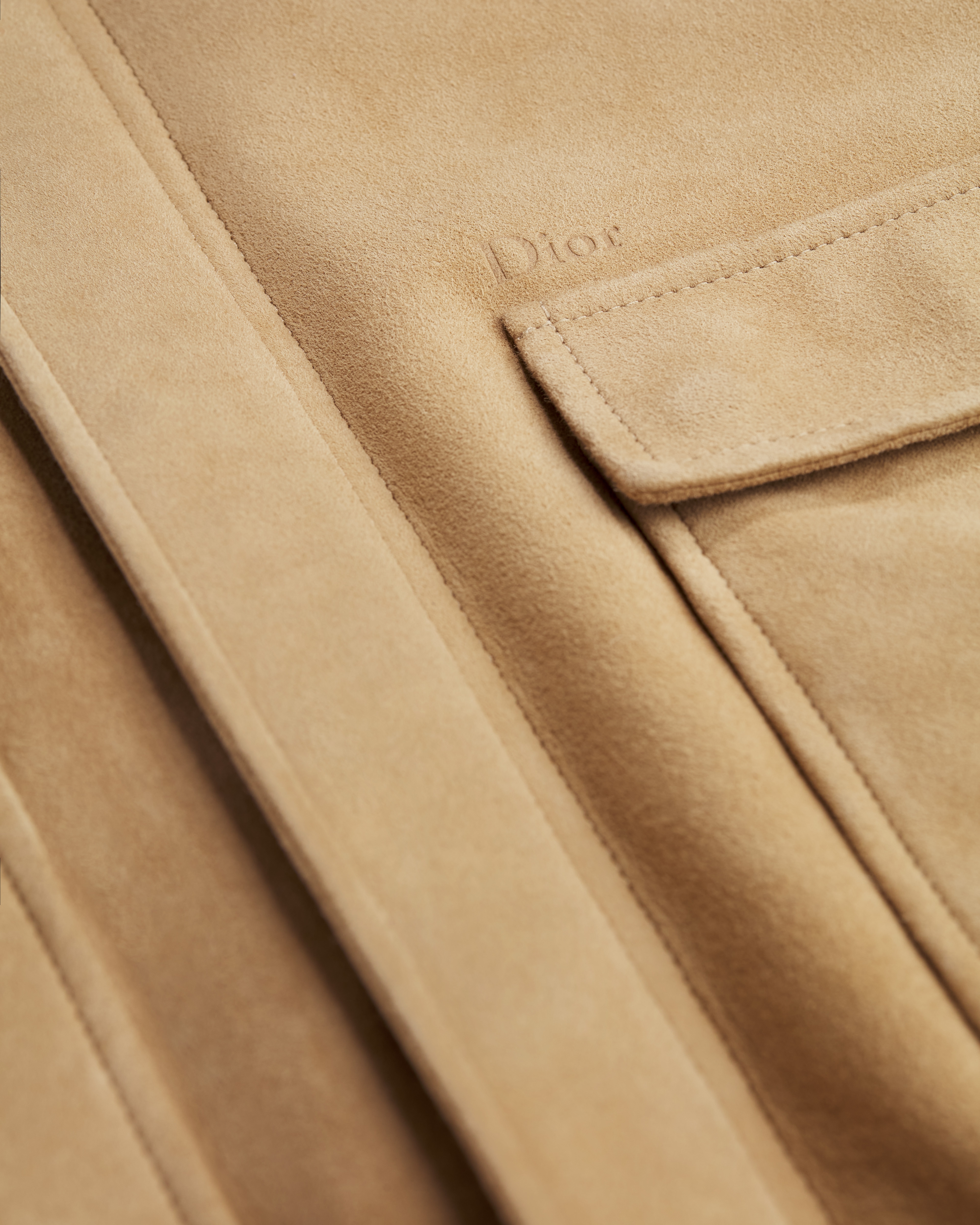 Blouson Lammshearling in Beige E10