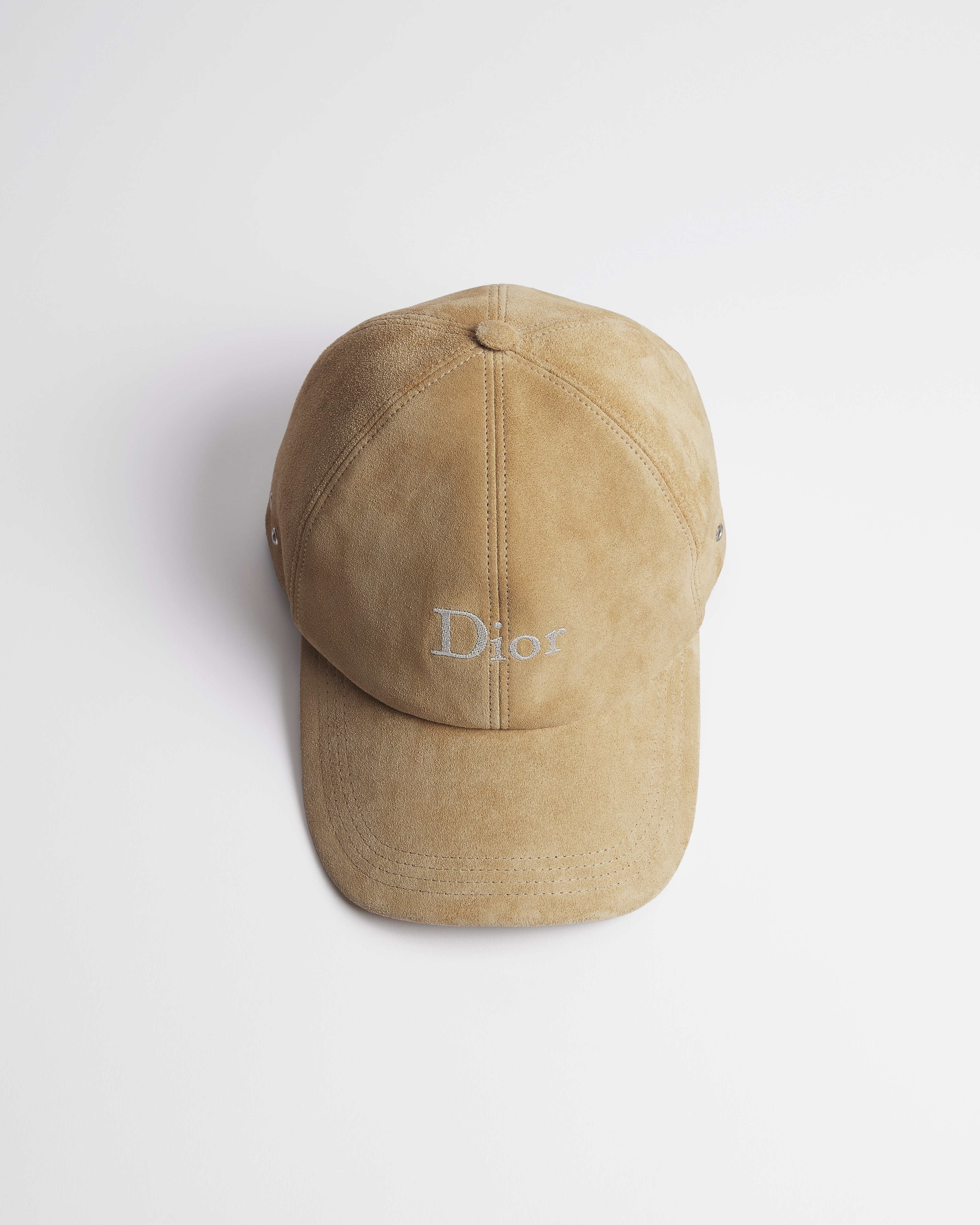 Dior Cap Beige Suede Calfskin E06