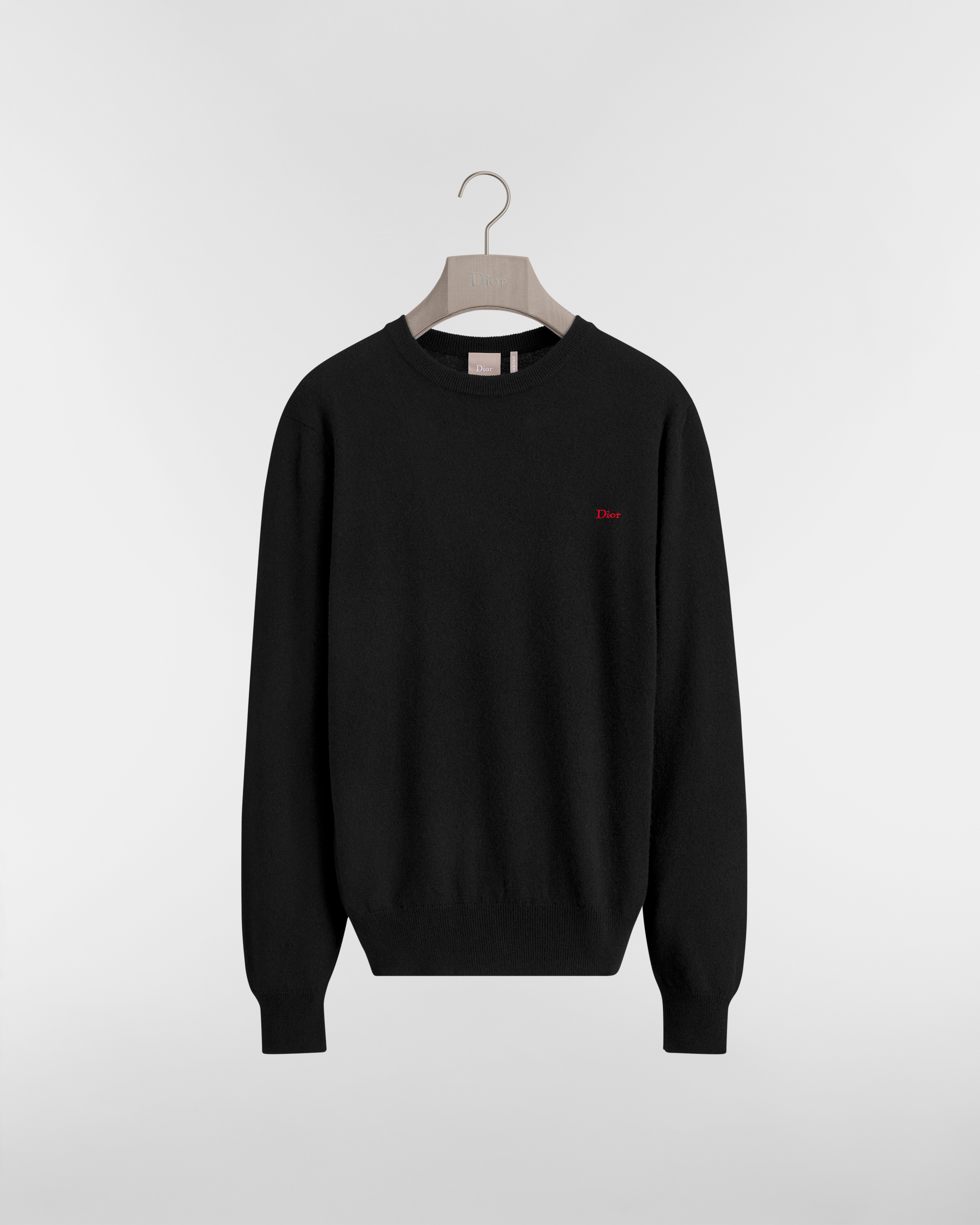 Sweater with Dior Embroidery