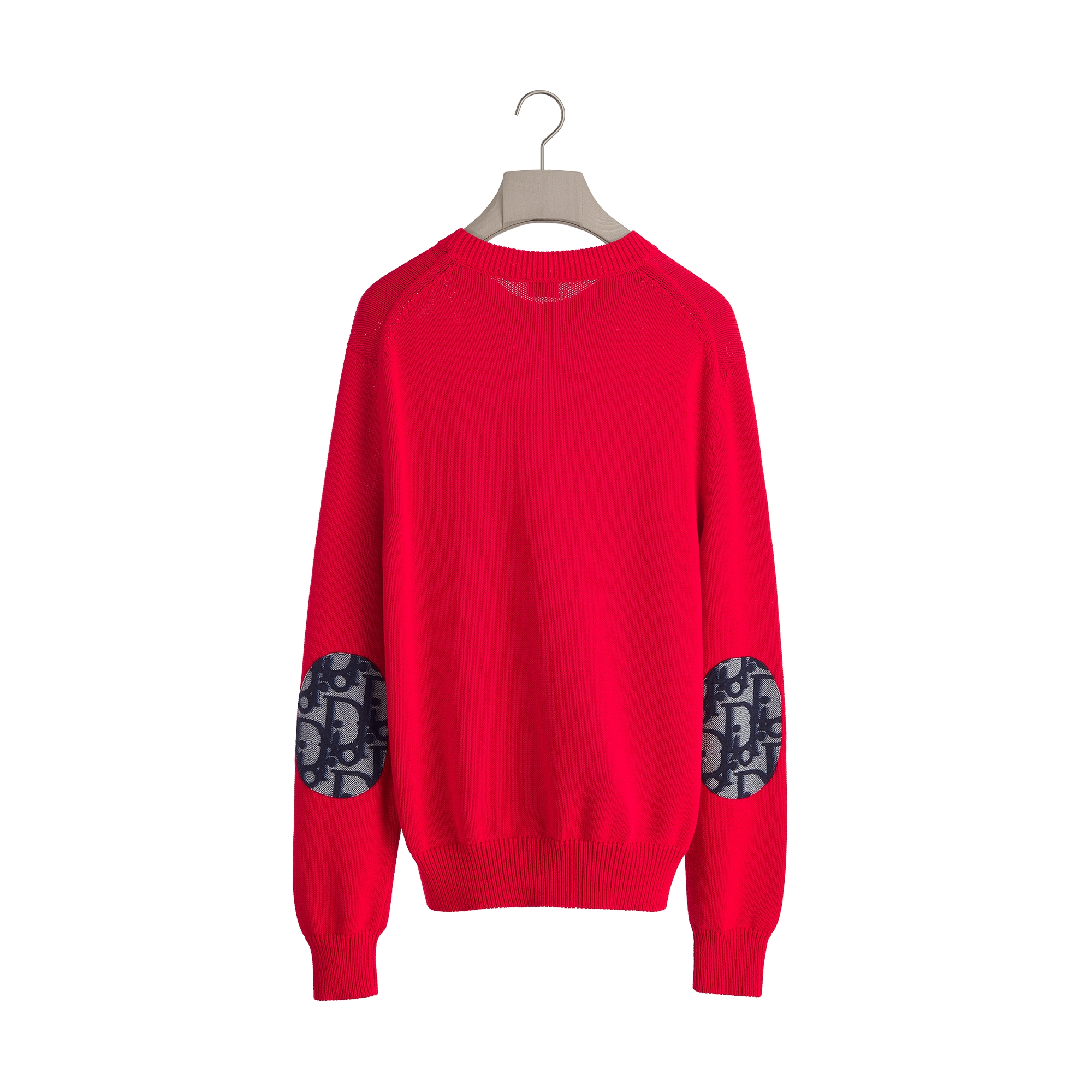 Dior Oblique Sweater Red Cotton Jersey E08