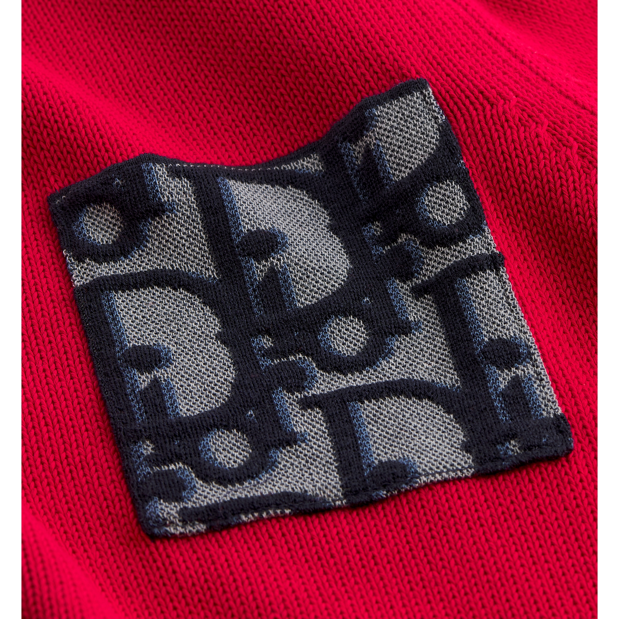 Dior Oblique Sweater Red Cotton Jersey E10