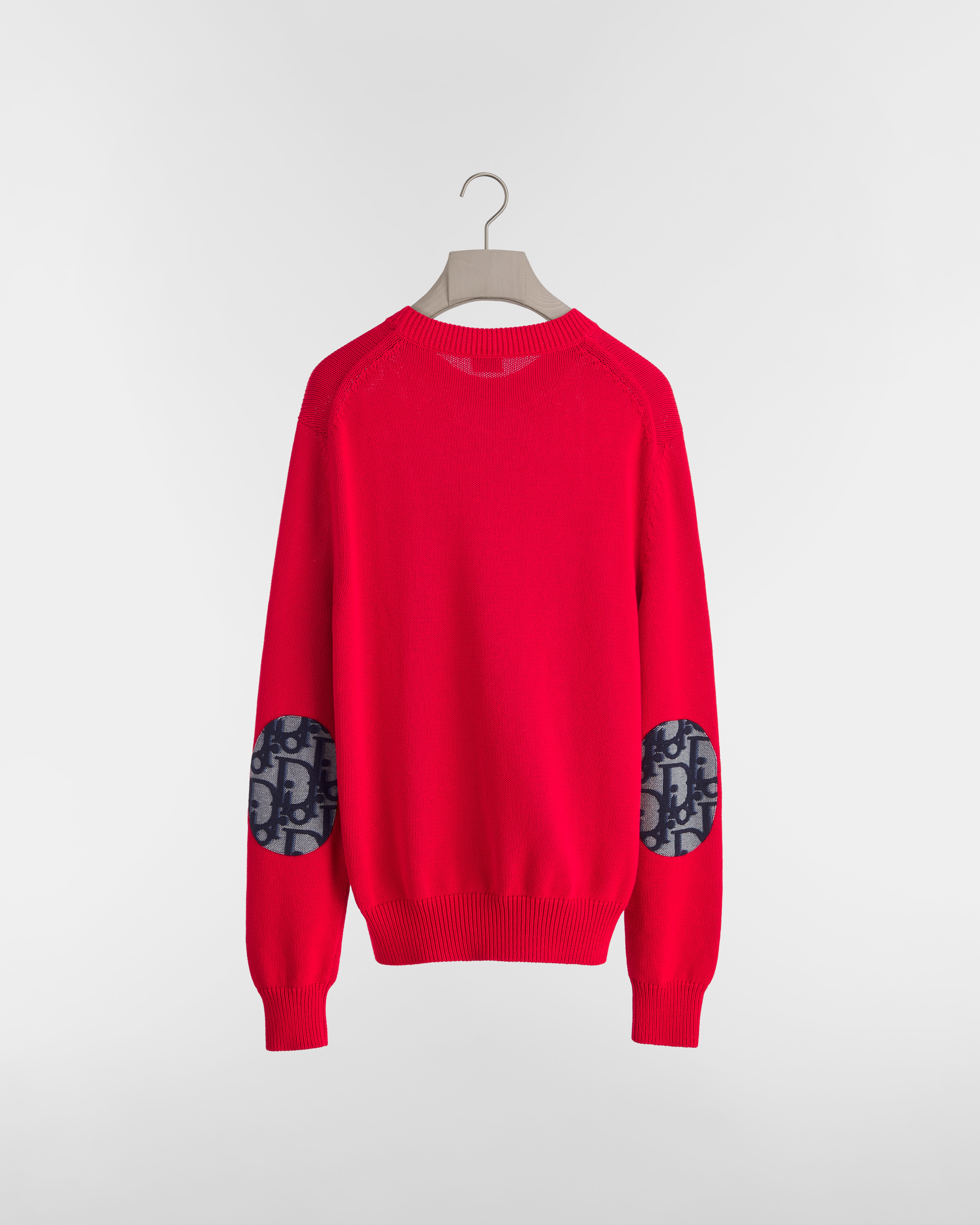 Dior Oblique Sweater Red Cotton Jersey E08
