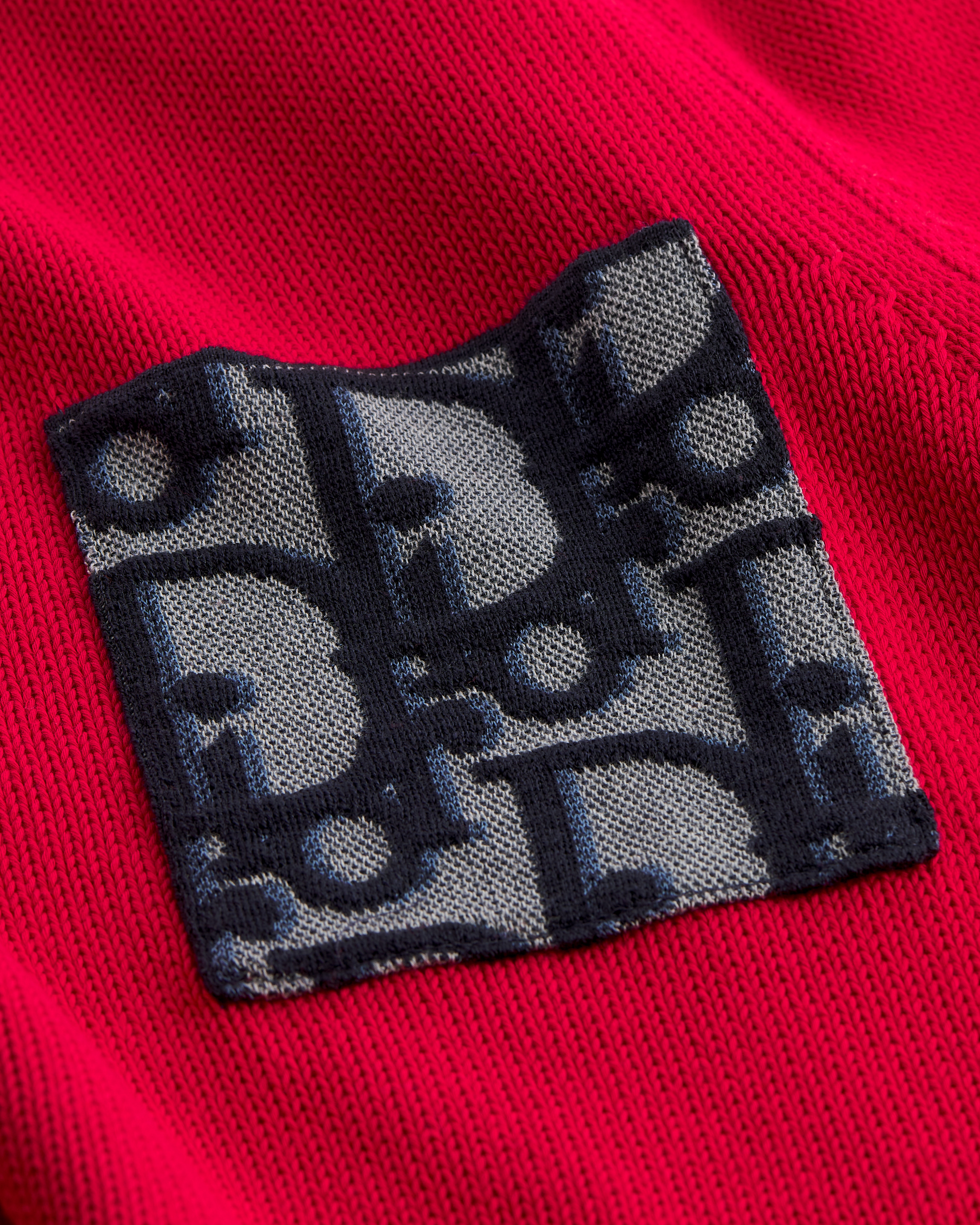 Dior Oblique Sweater Red Cotton Jersey E10
