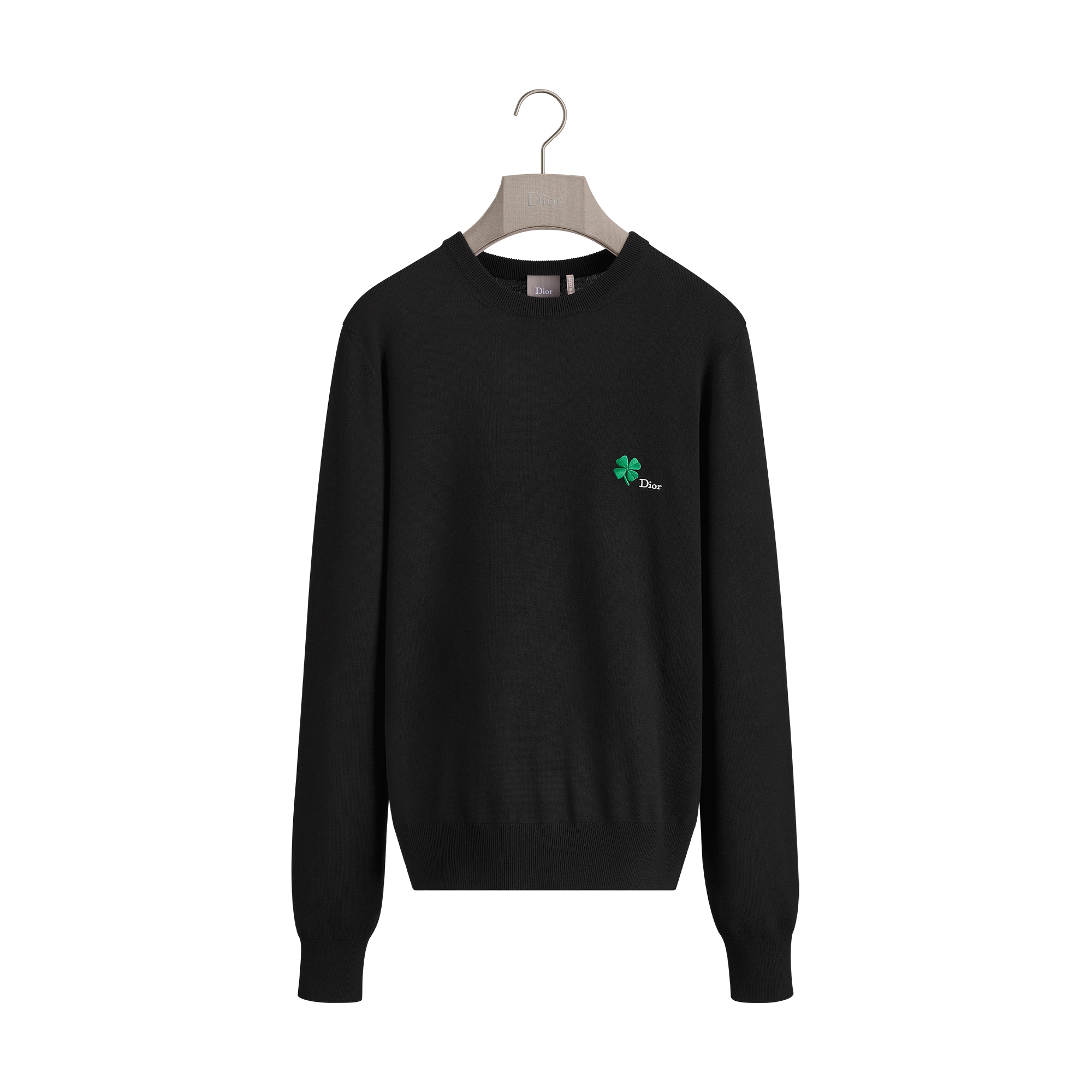  Black Virgin Wool Jersey