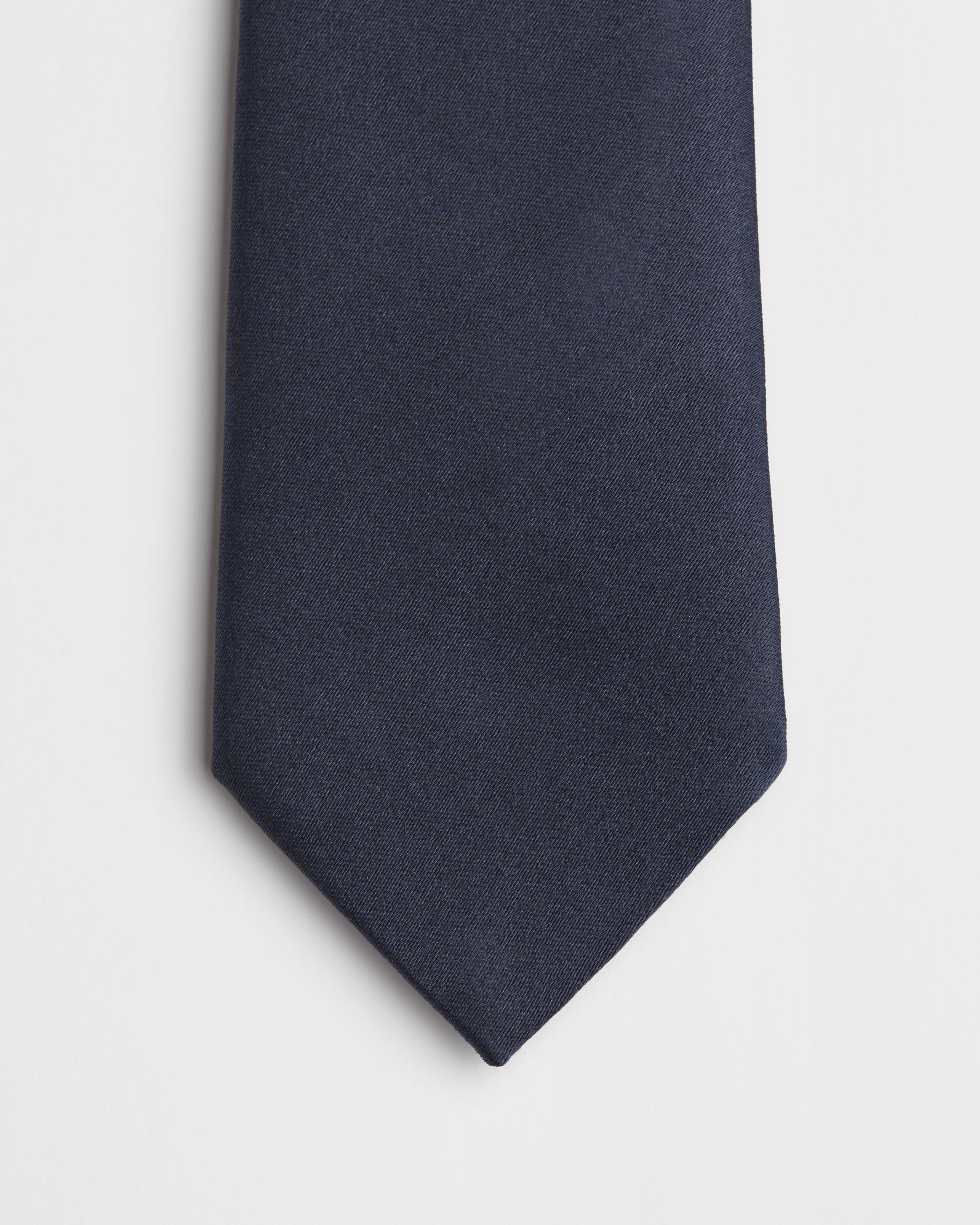 Cravate Dior Soie bleu marine E09