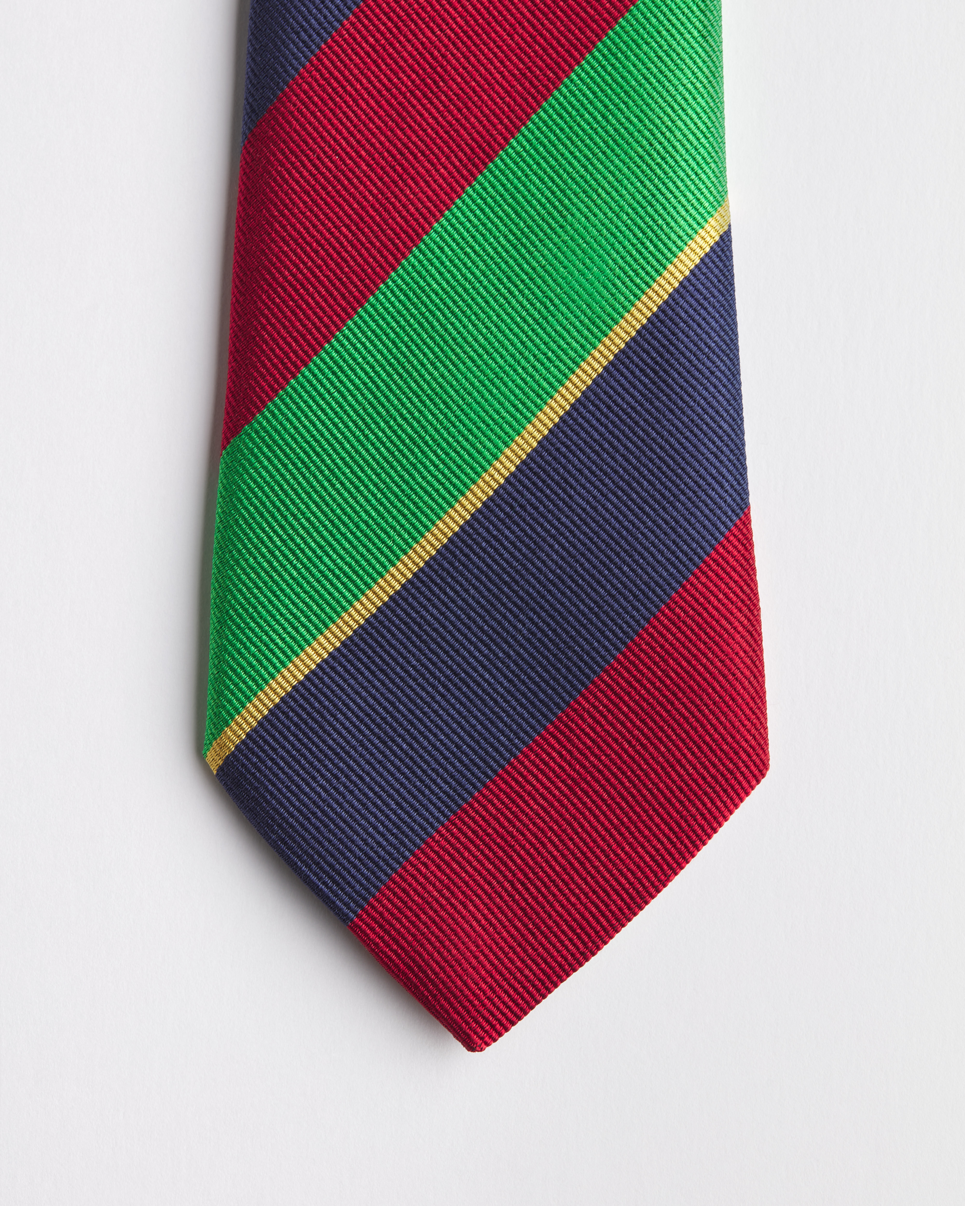 Striped Dior Tie Multicolor Silk E09