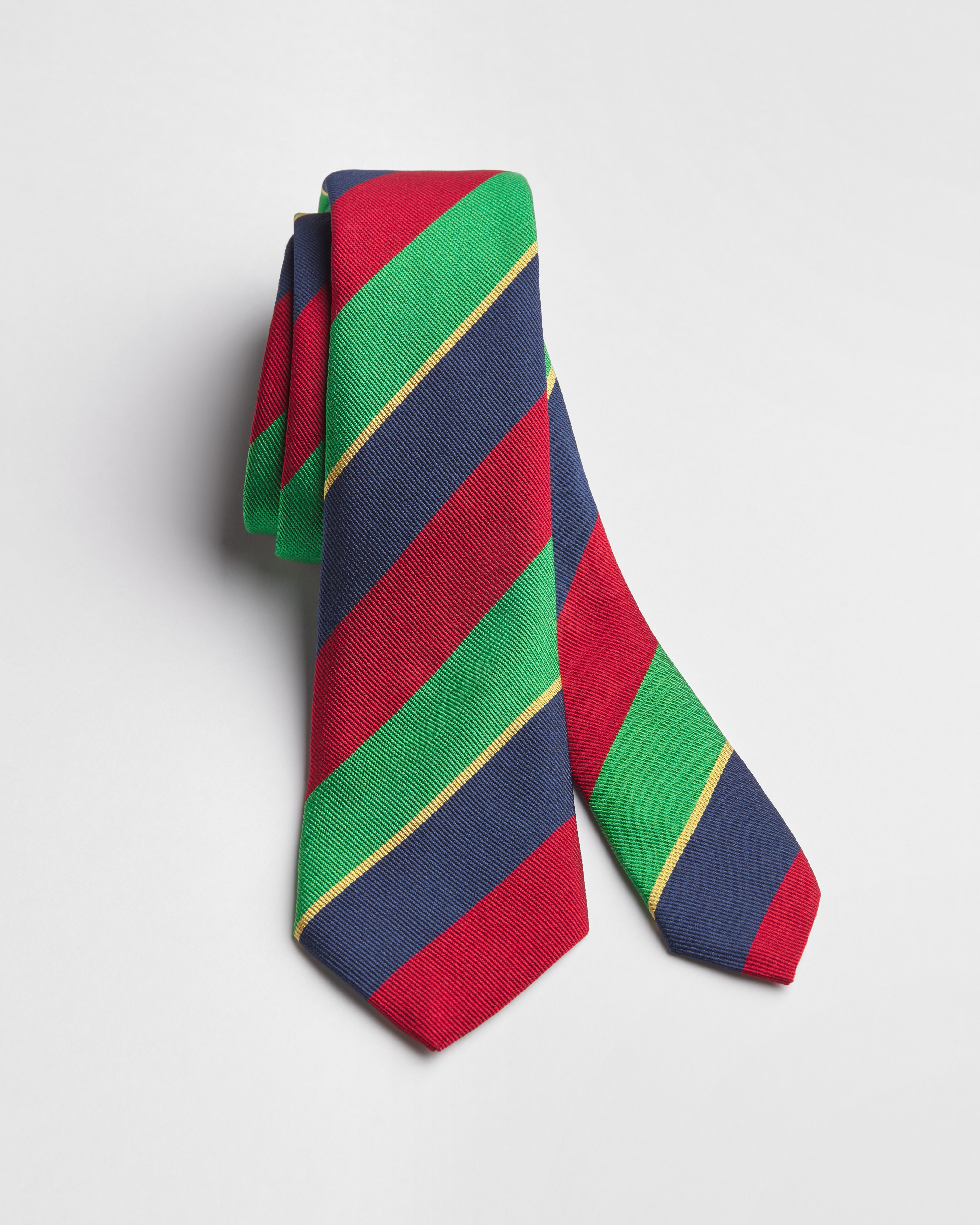 Striped Dior Tie Multicolor Silk E10