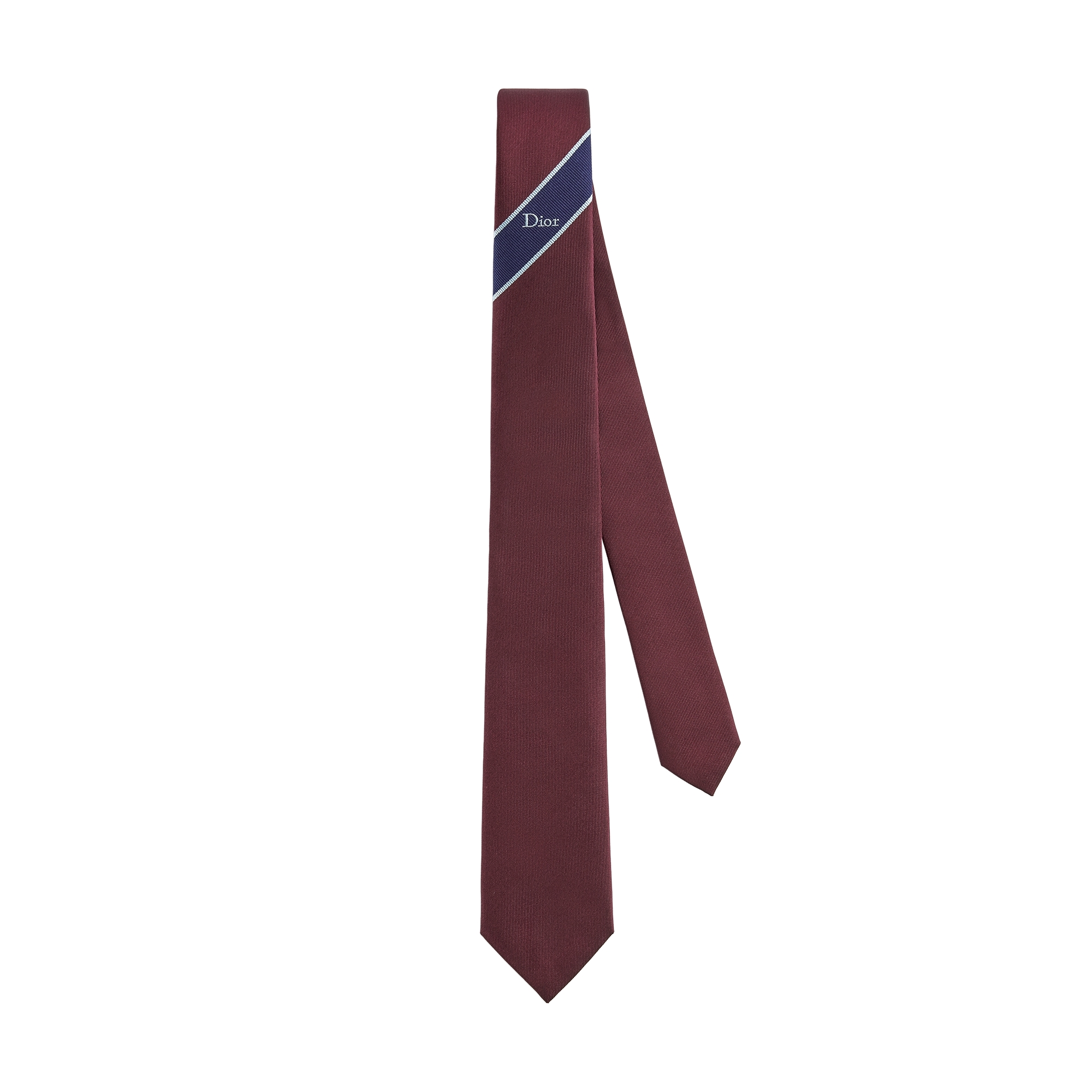  Burgundy, Navy Blue and Blue Silk