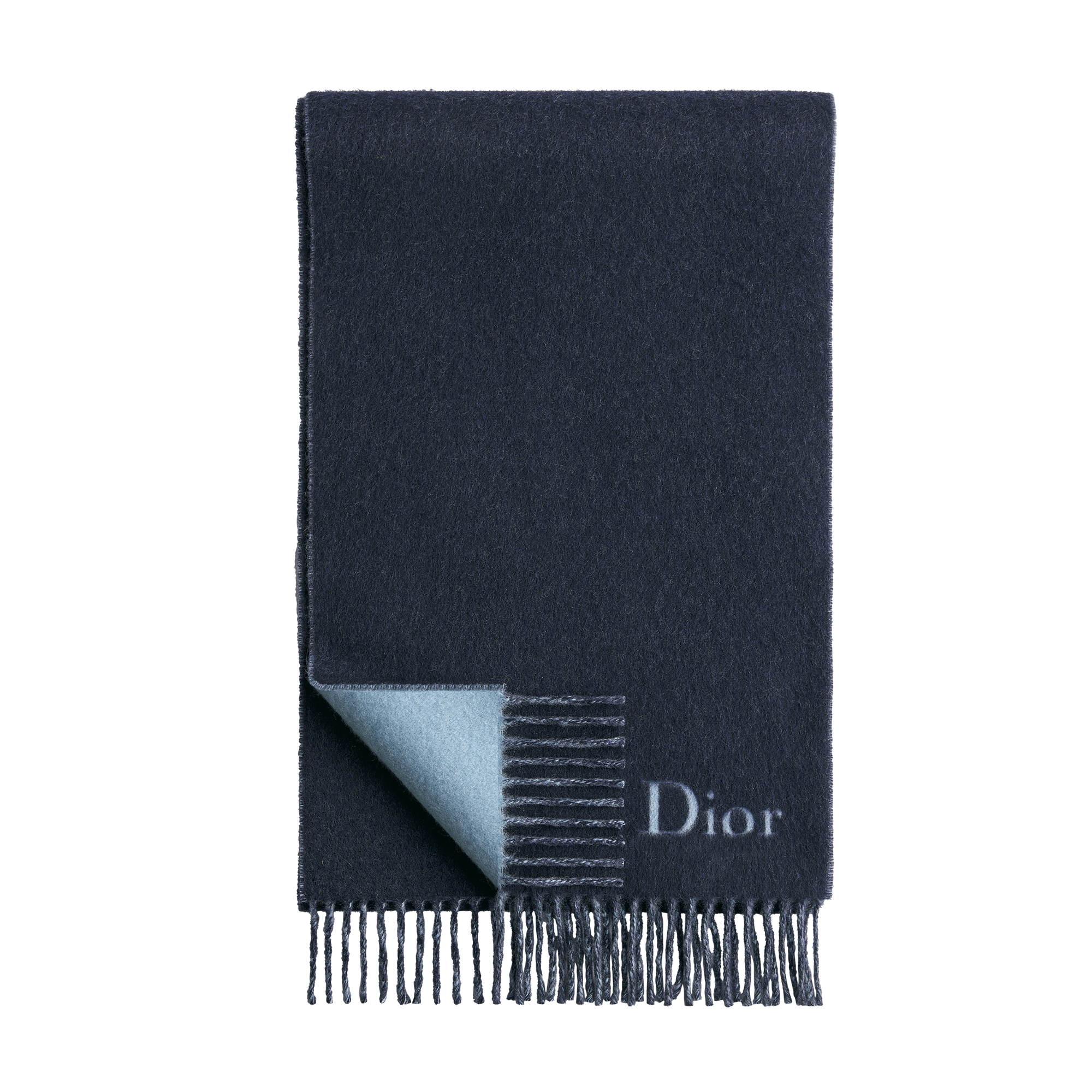  Wolle und Kaschmir in Marineblau und Blau