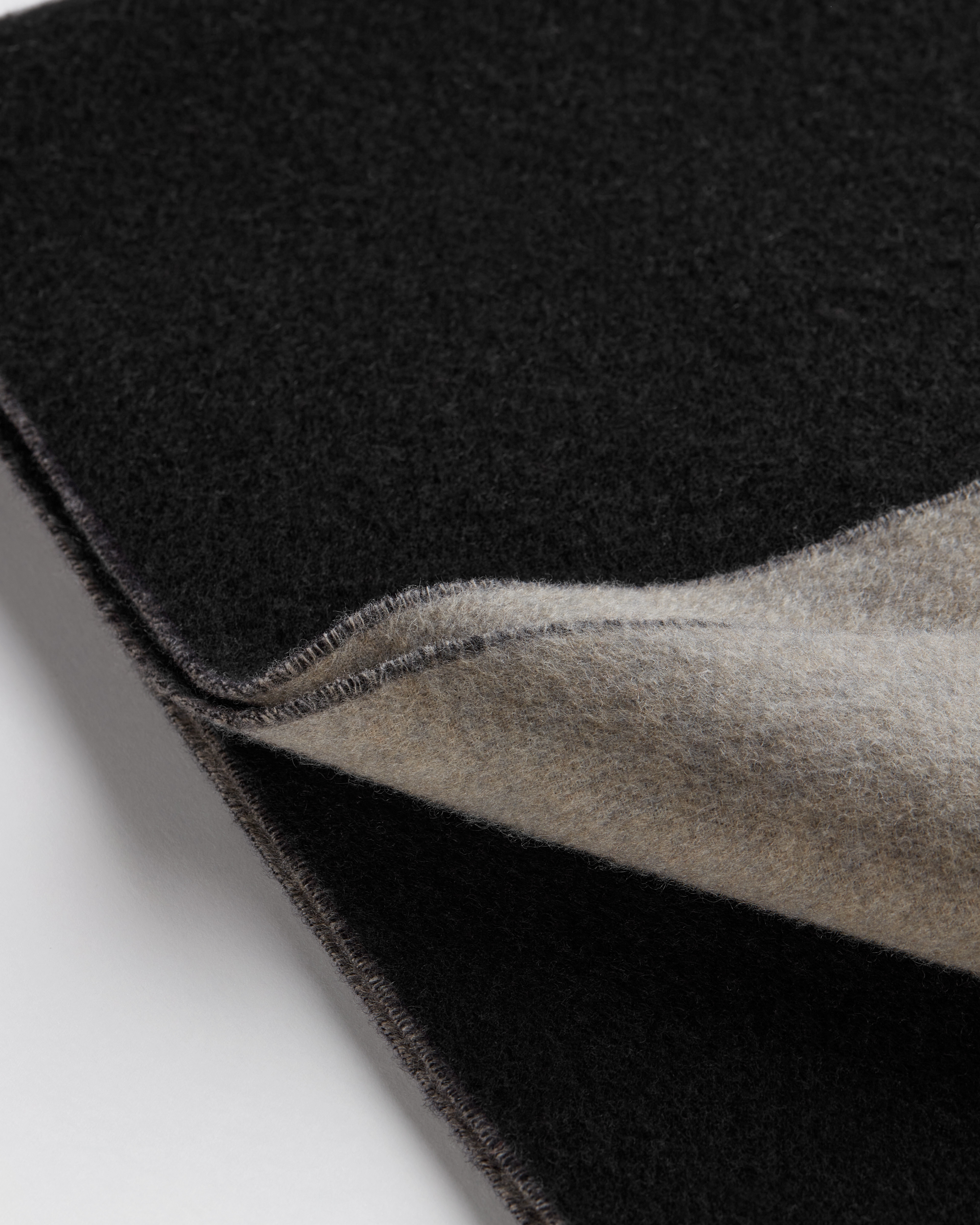 Dior Wendeschal Wolle und Kaschmir in Schwarz und Grau E10