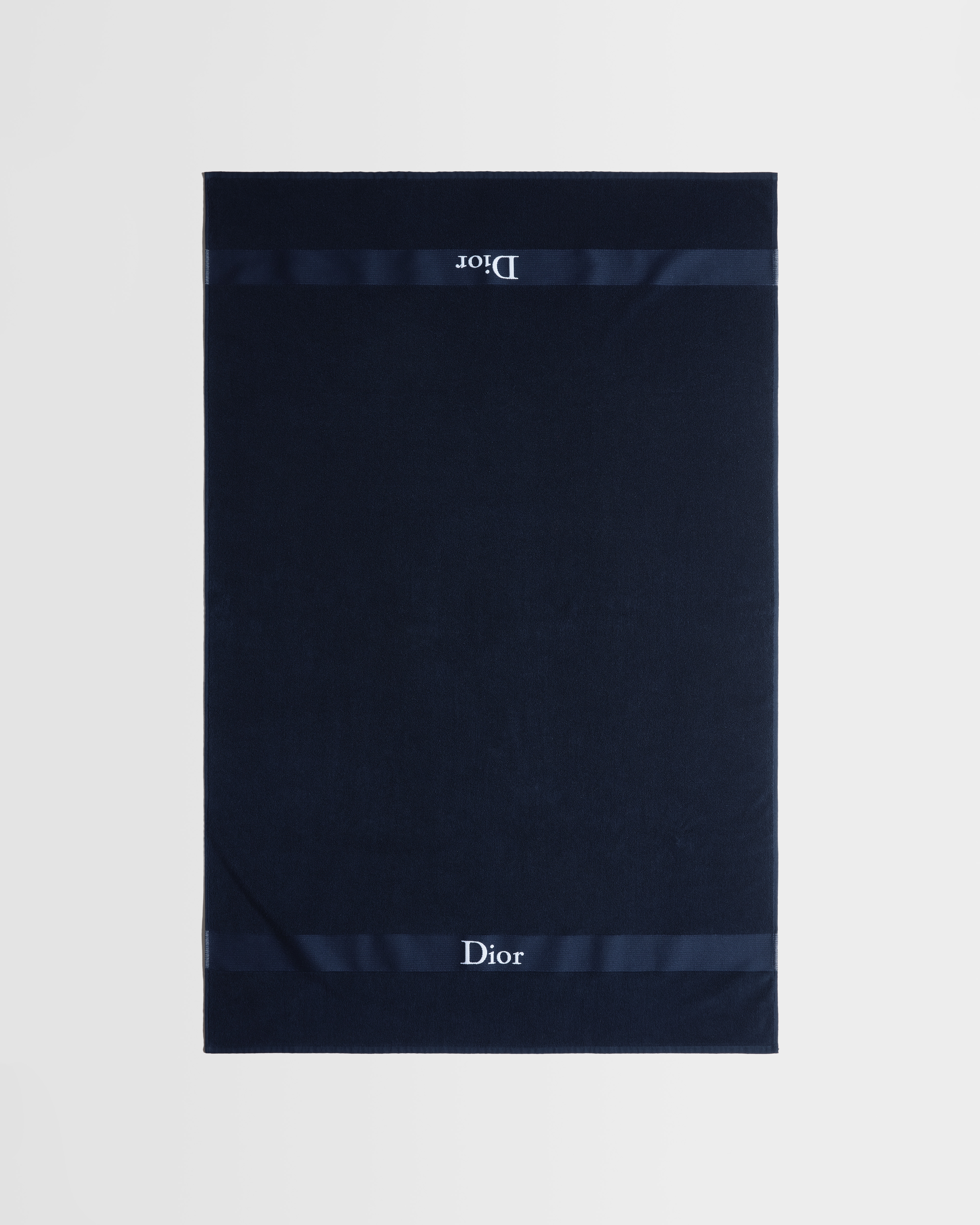 Toalla de baño Dioriviera Dior Mezcla de algodón azul marino E01