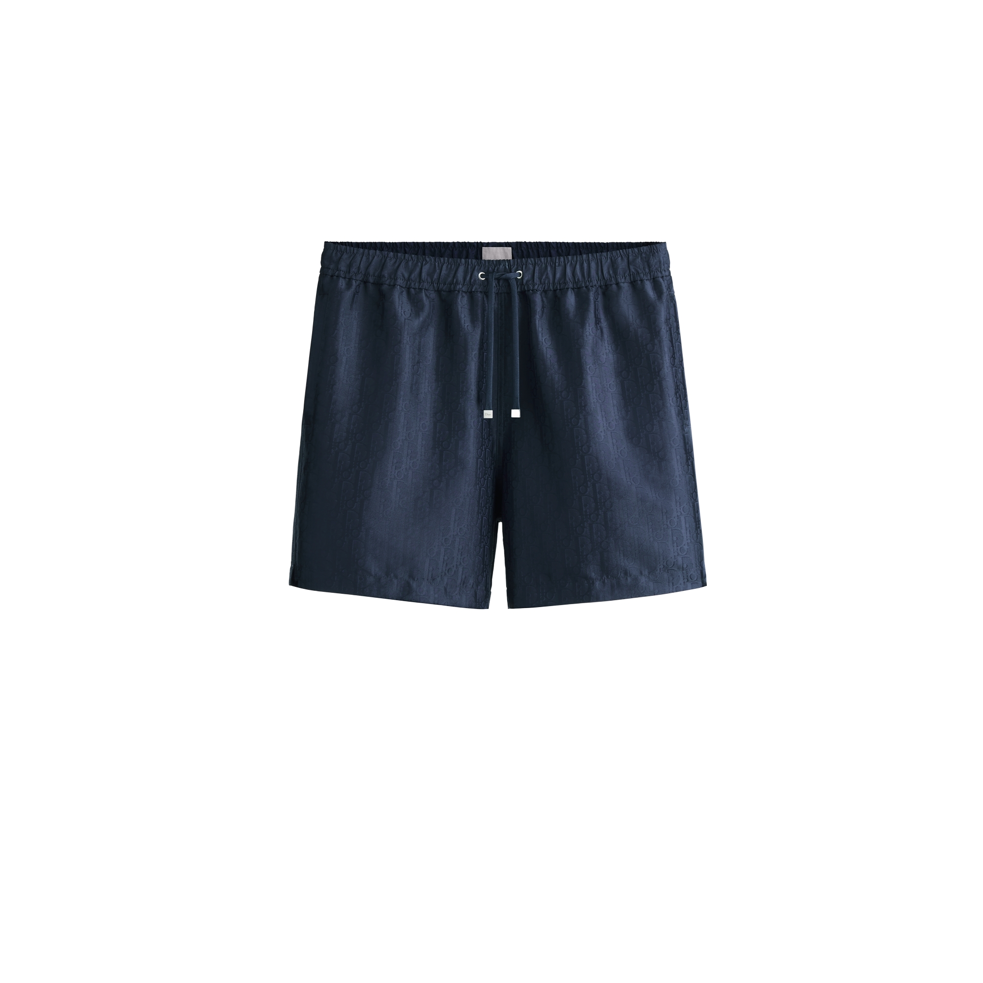 Dioriviera Dior Oblique Swim Shorts Navy Blue Technical Jacquard E01