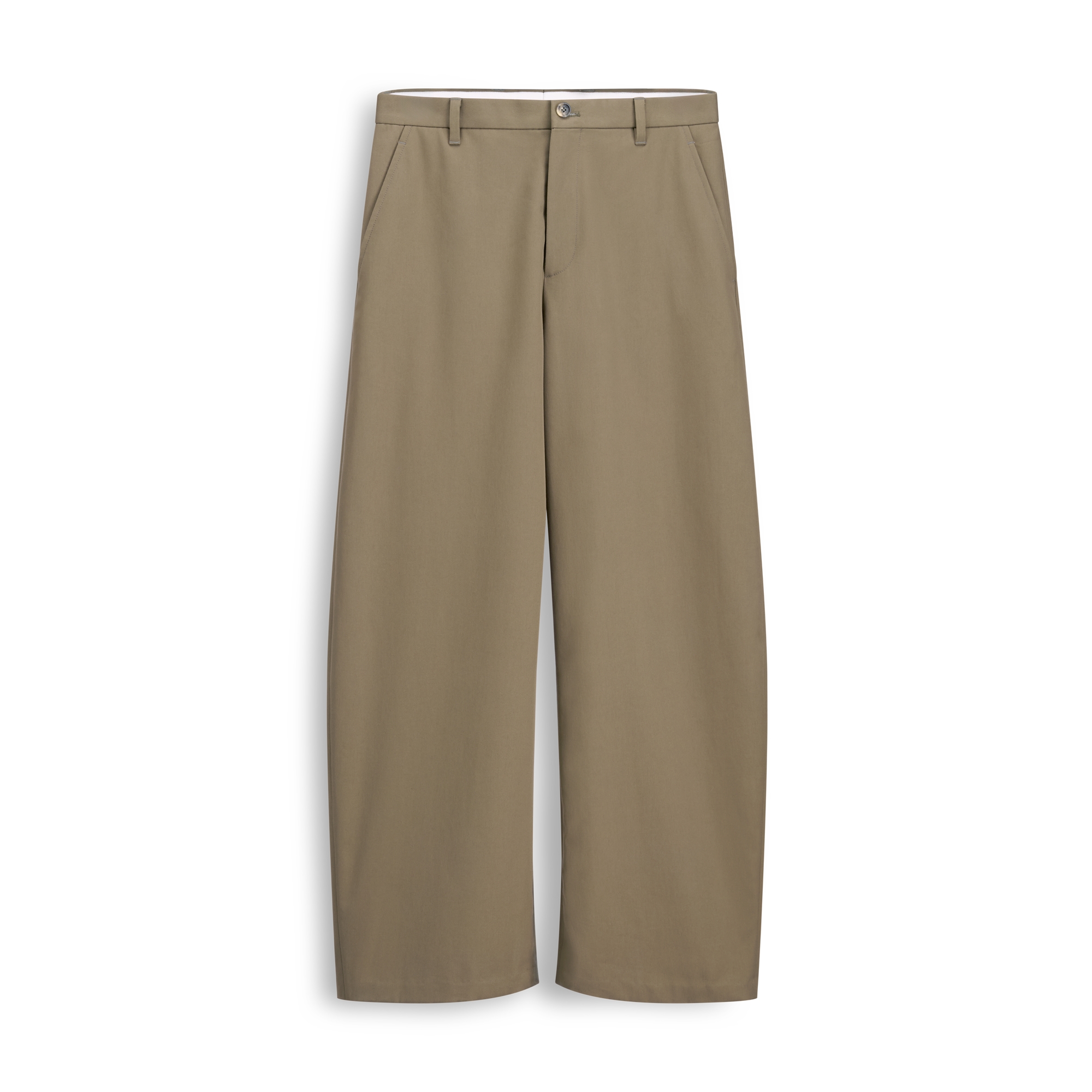 ❁nao❁ ディオールプレステージ Chinos Deep Beige Cotton and Silk Twill | DIOR