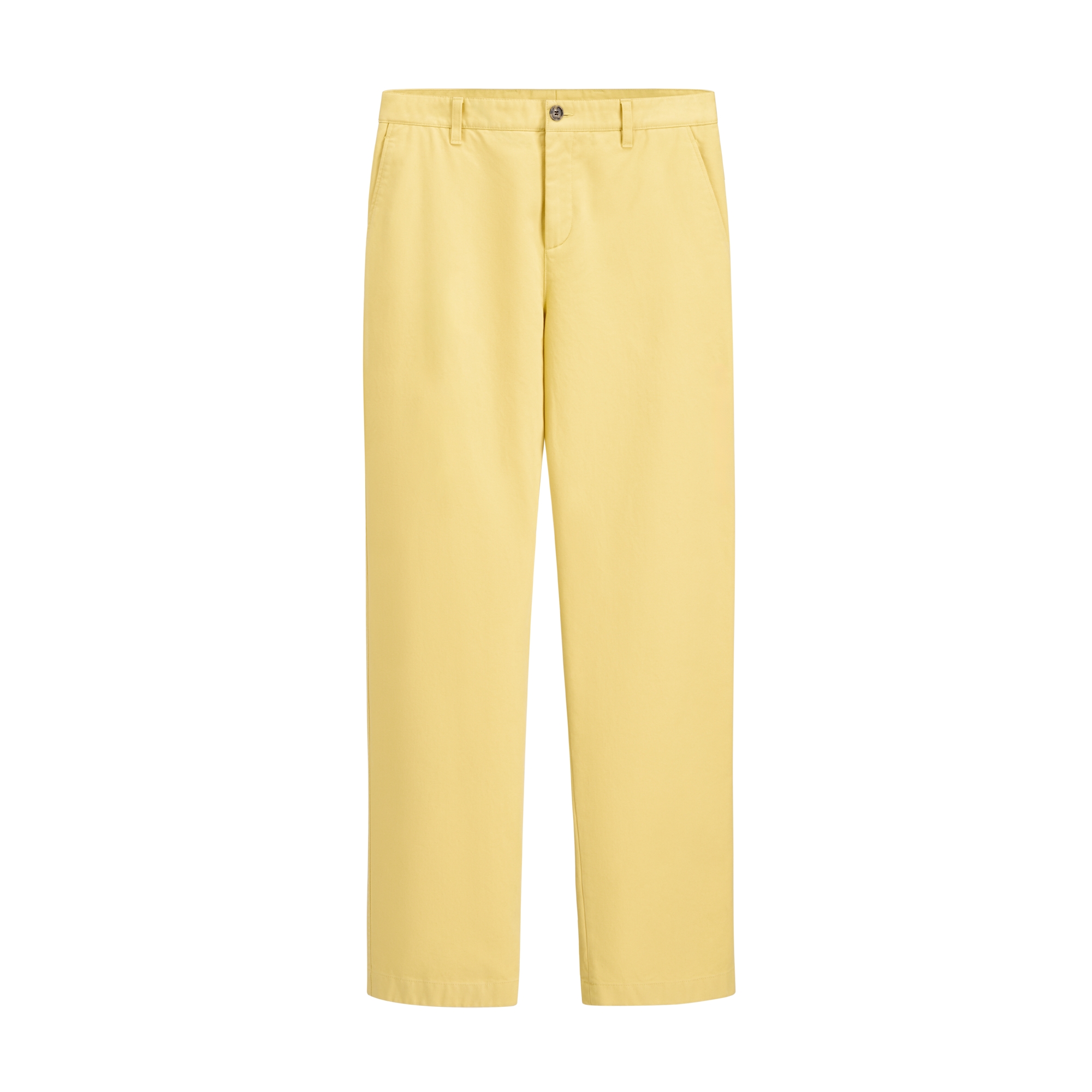  Baumwoll-Gabardine in Gelb