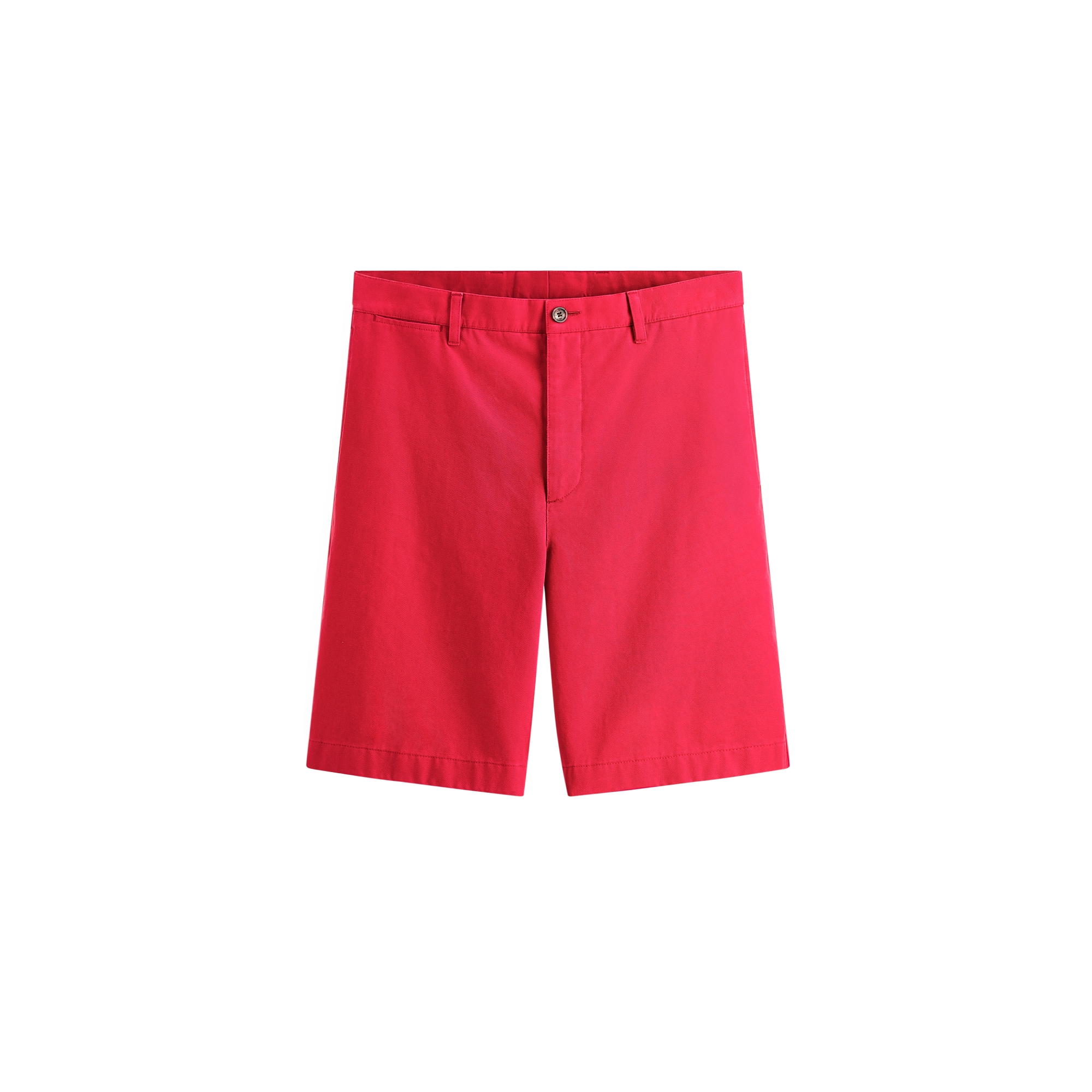 Red Cotton Gabardine